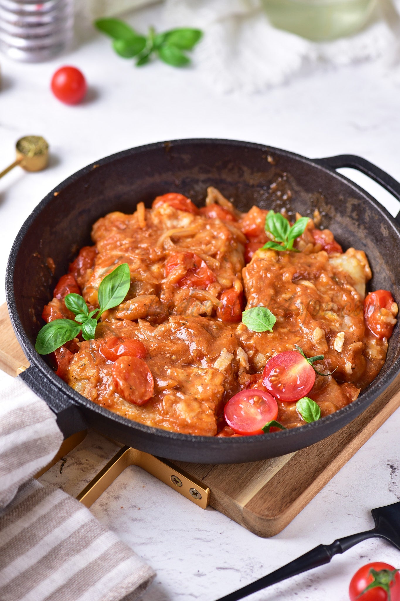 Tomato Basil Cod - Set 3 of 5