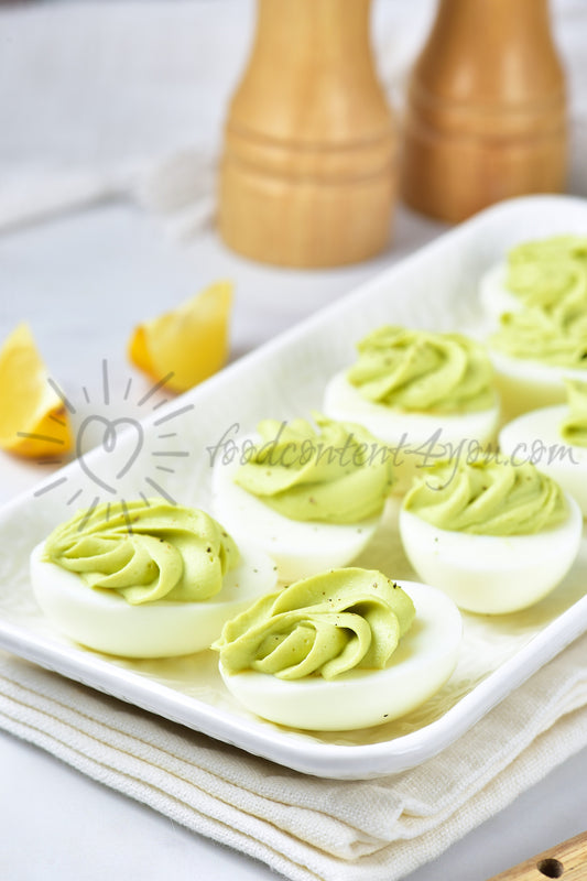 Avocado Deviled Eggs - Set 1 of 5