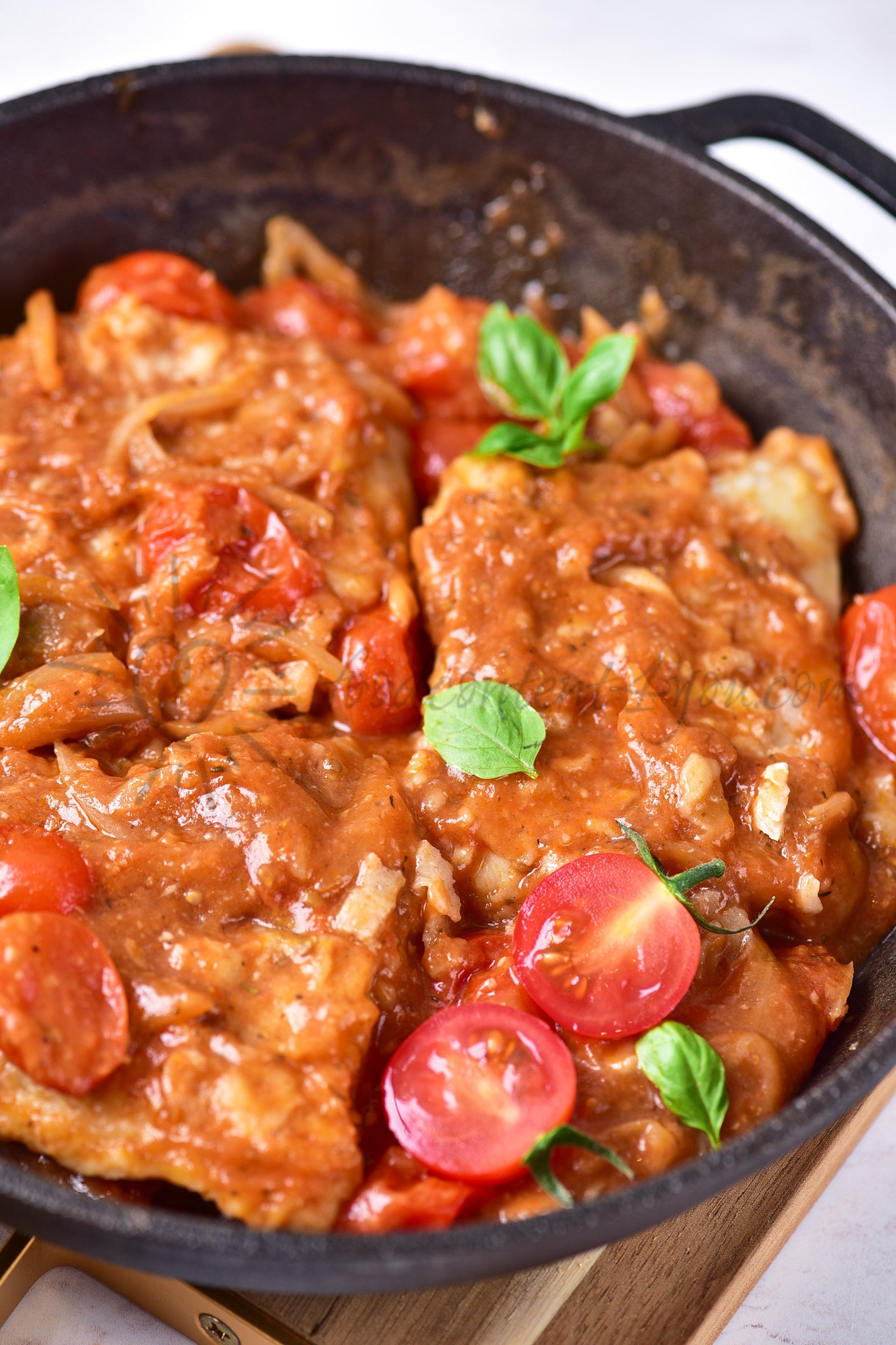 Tomato Basil Cod - Set 3 of 5
