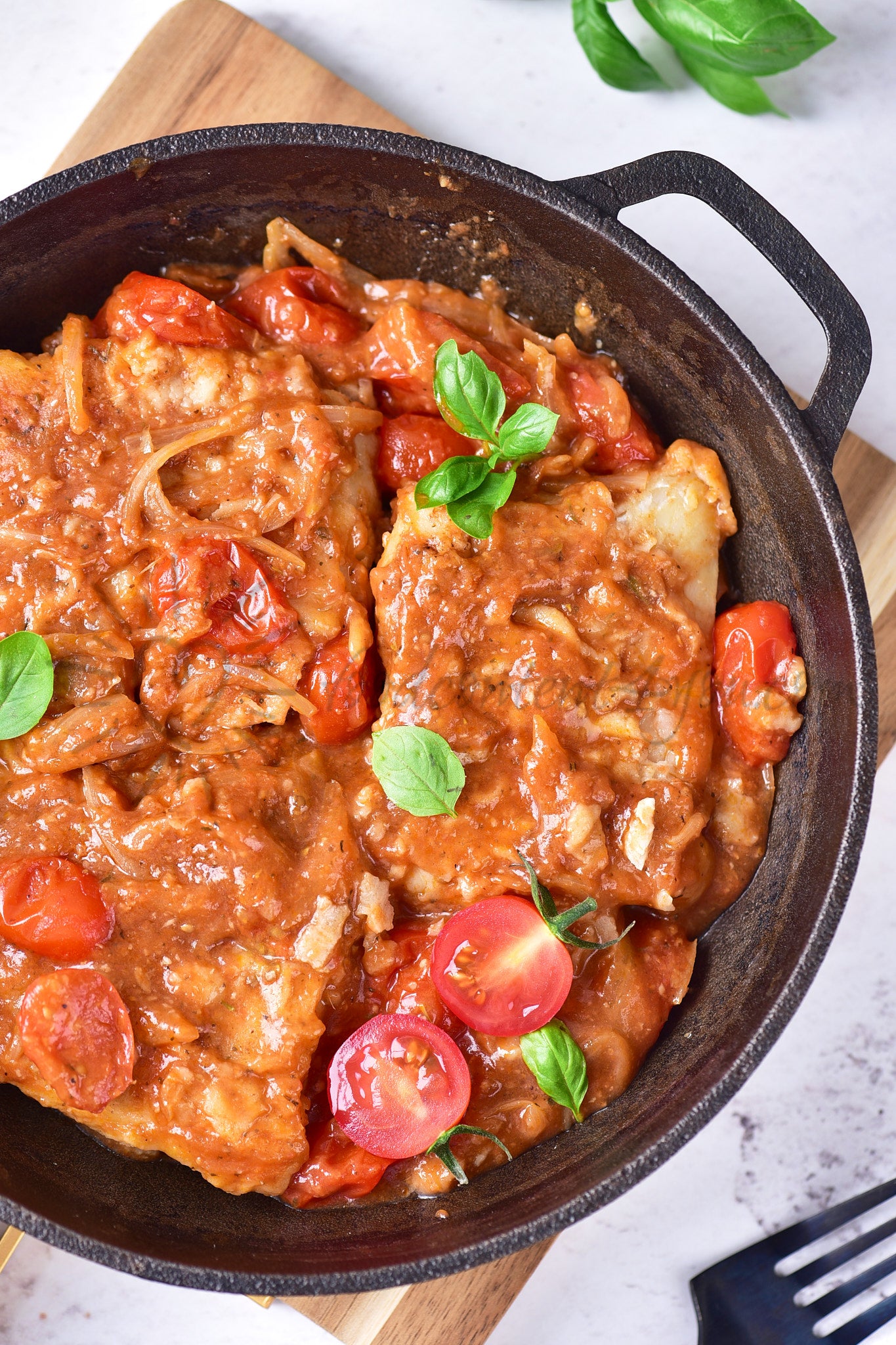 Tomato Basil Cod - Set 3 of 5