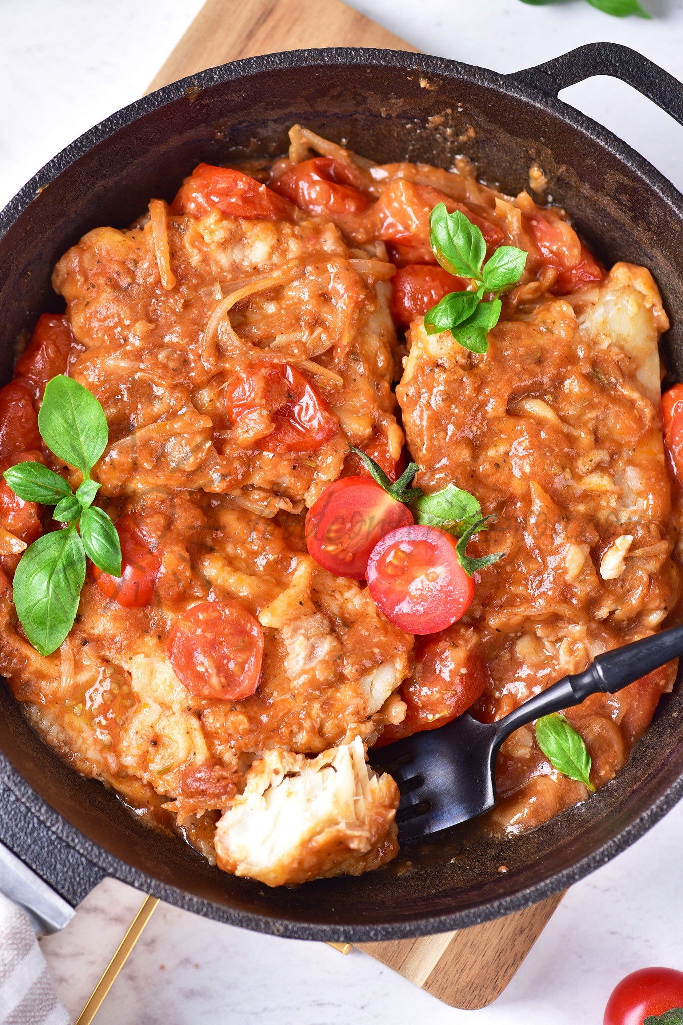 Tomato Basil Cod - Set 3 of 5