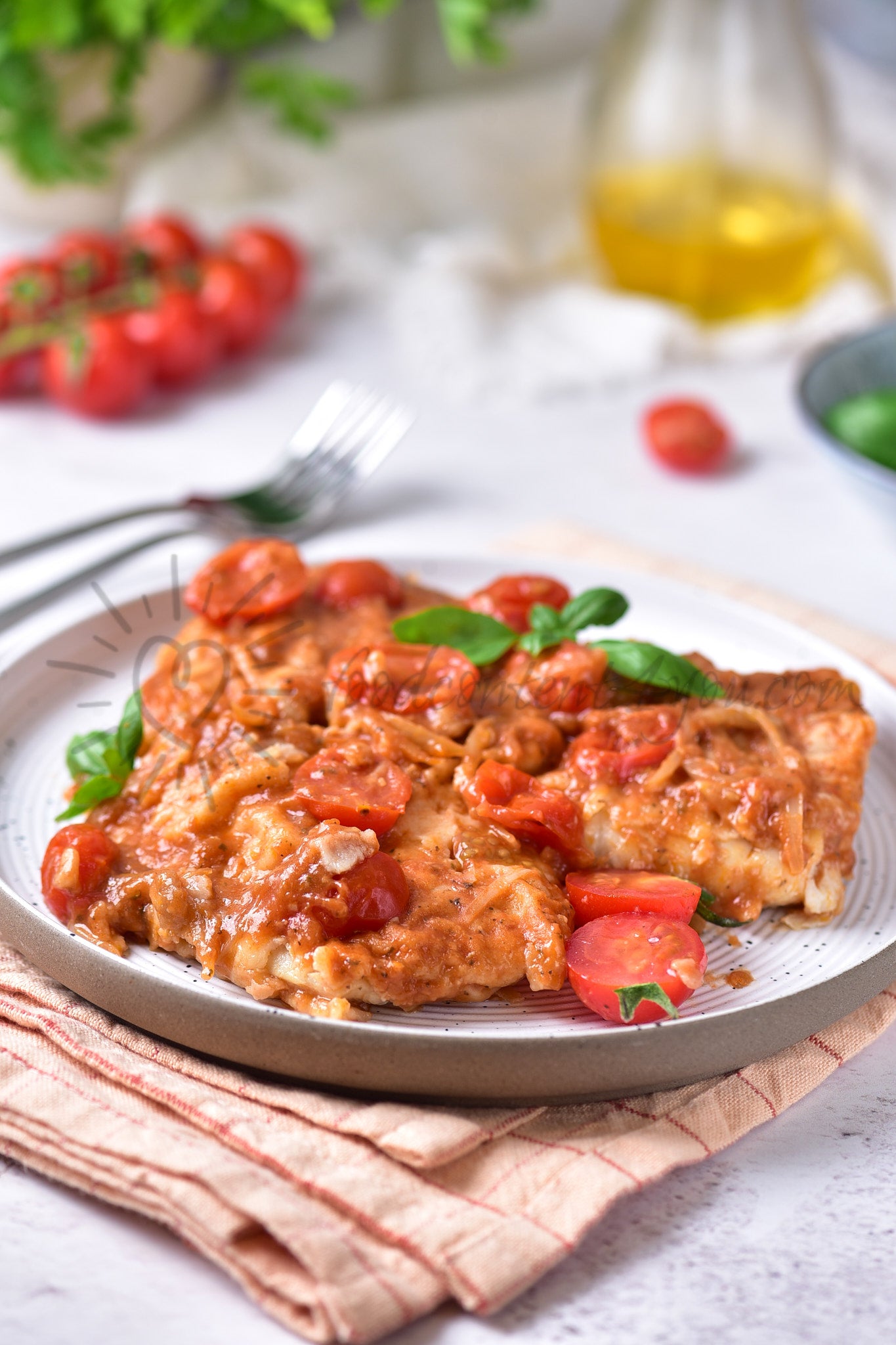 Tomato Basil Cod - Set 4 of 5
