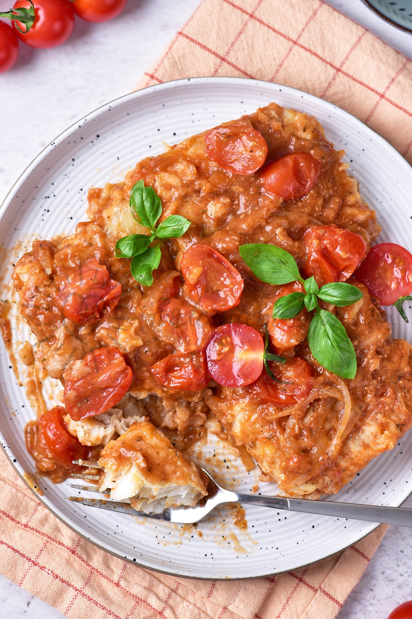 Tomato Basil Cod - Set 4 of 5