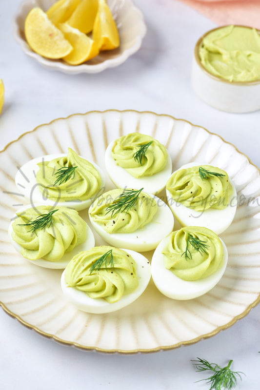Avocado Deviled Eggs - Set 3 of 5