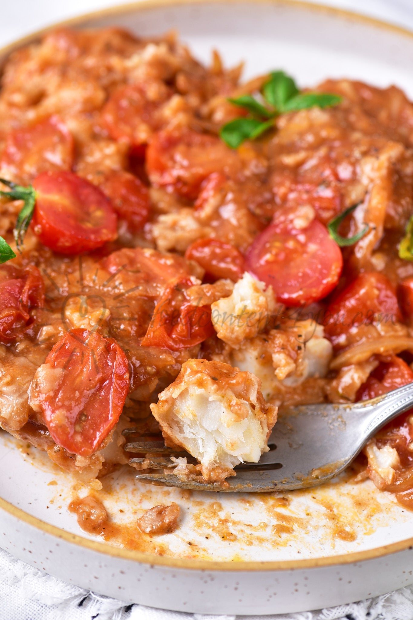 Tomato Basil Cod - Set 5 of 5