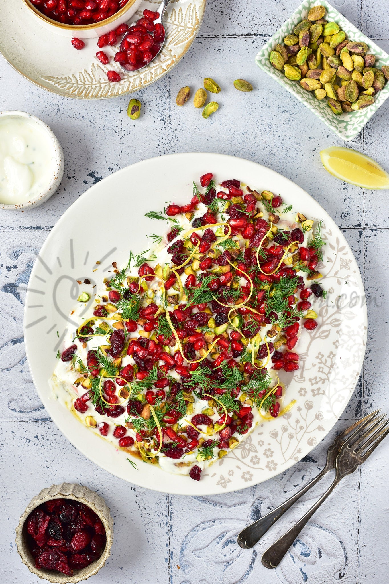 Christmas Jewelled Salmon