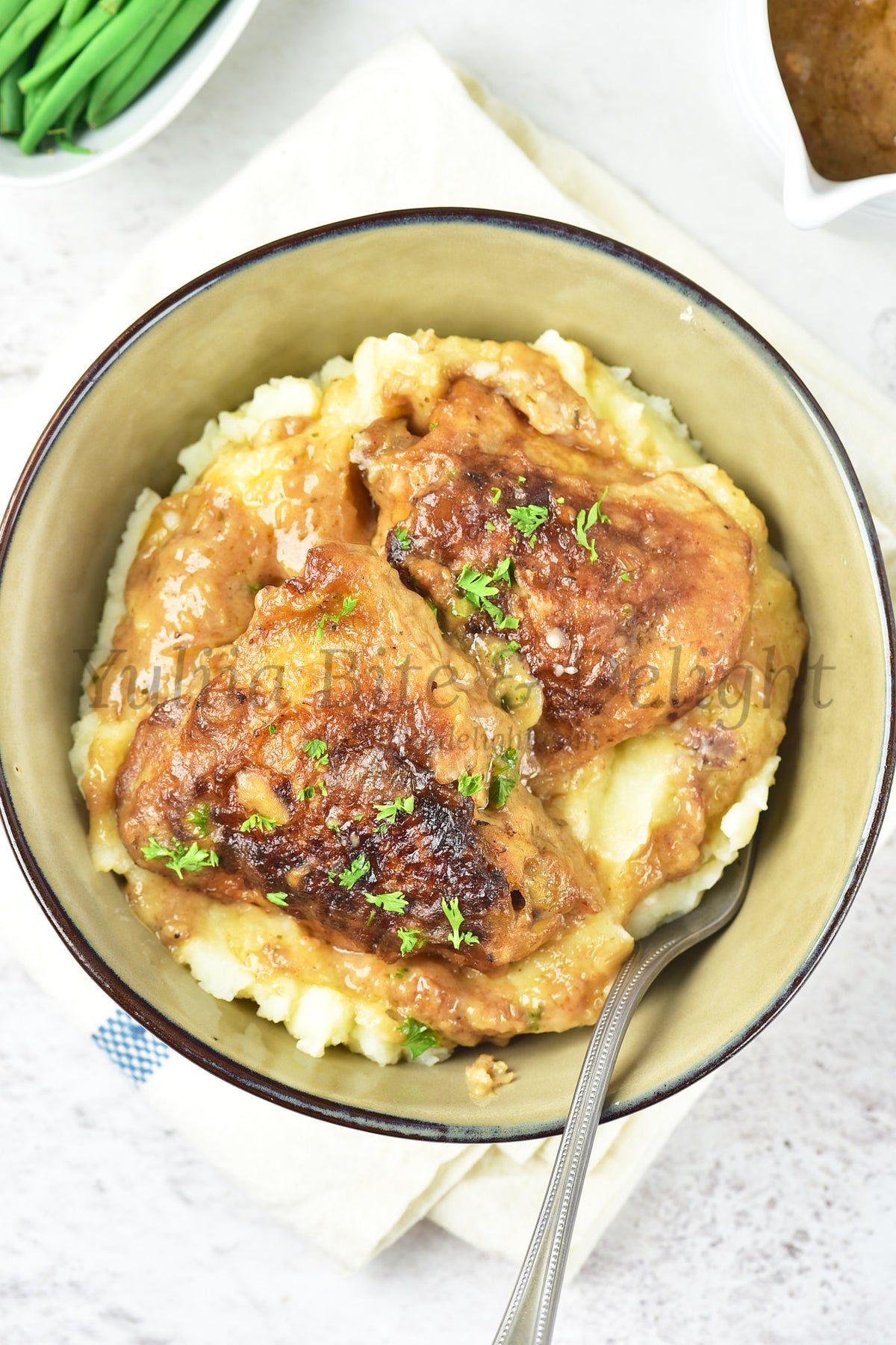 Smothered Chicken - Set 4 of 5