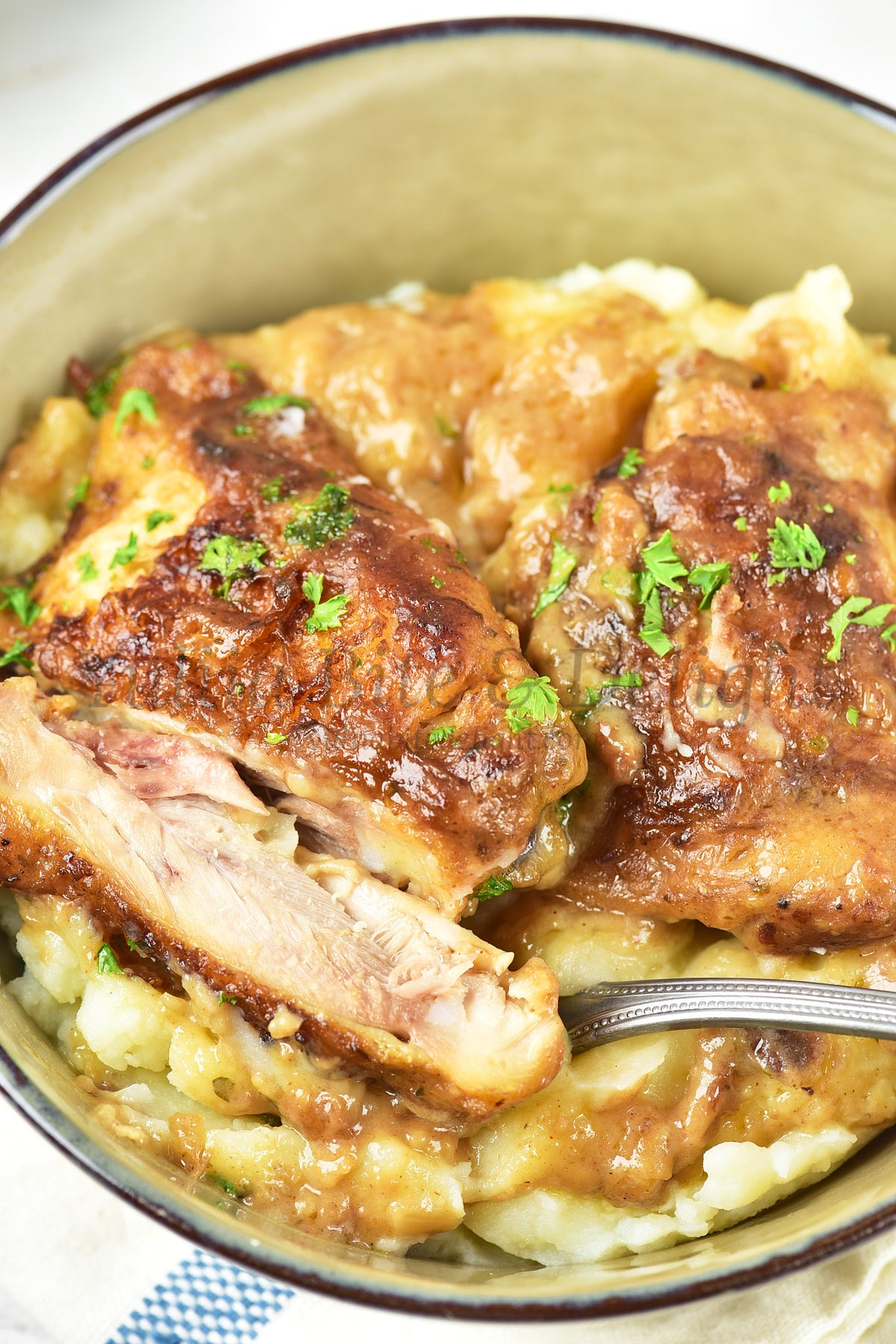 Smothered Chicken - Set 4 of 5