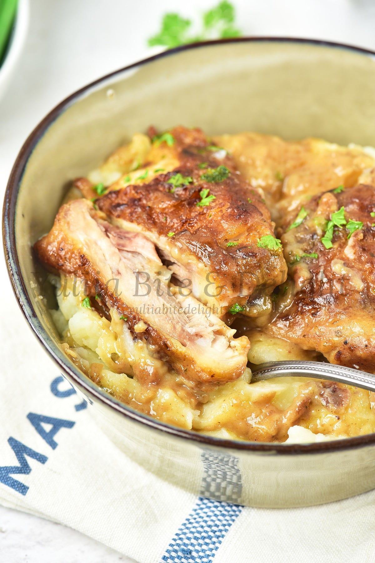Smothered Chicken - Set 4 of 5