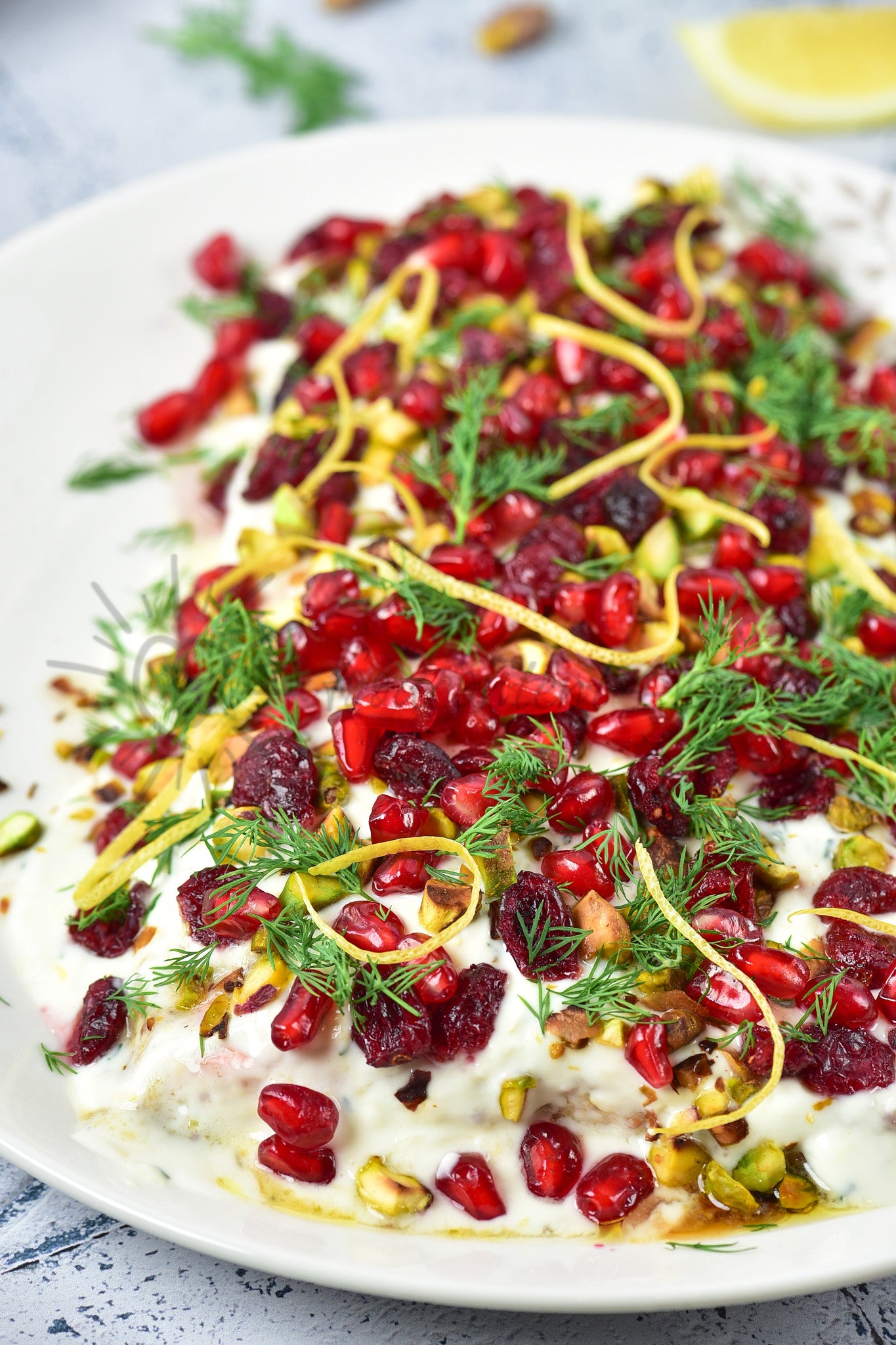 Christmas Jewelled Salmon