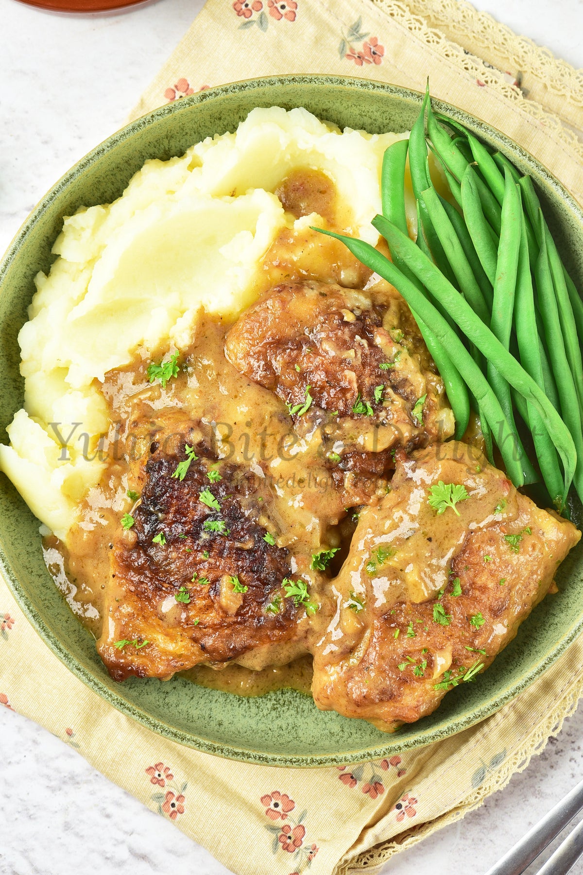 Smothered Chicken - Set 5 of 5