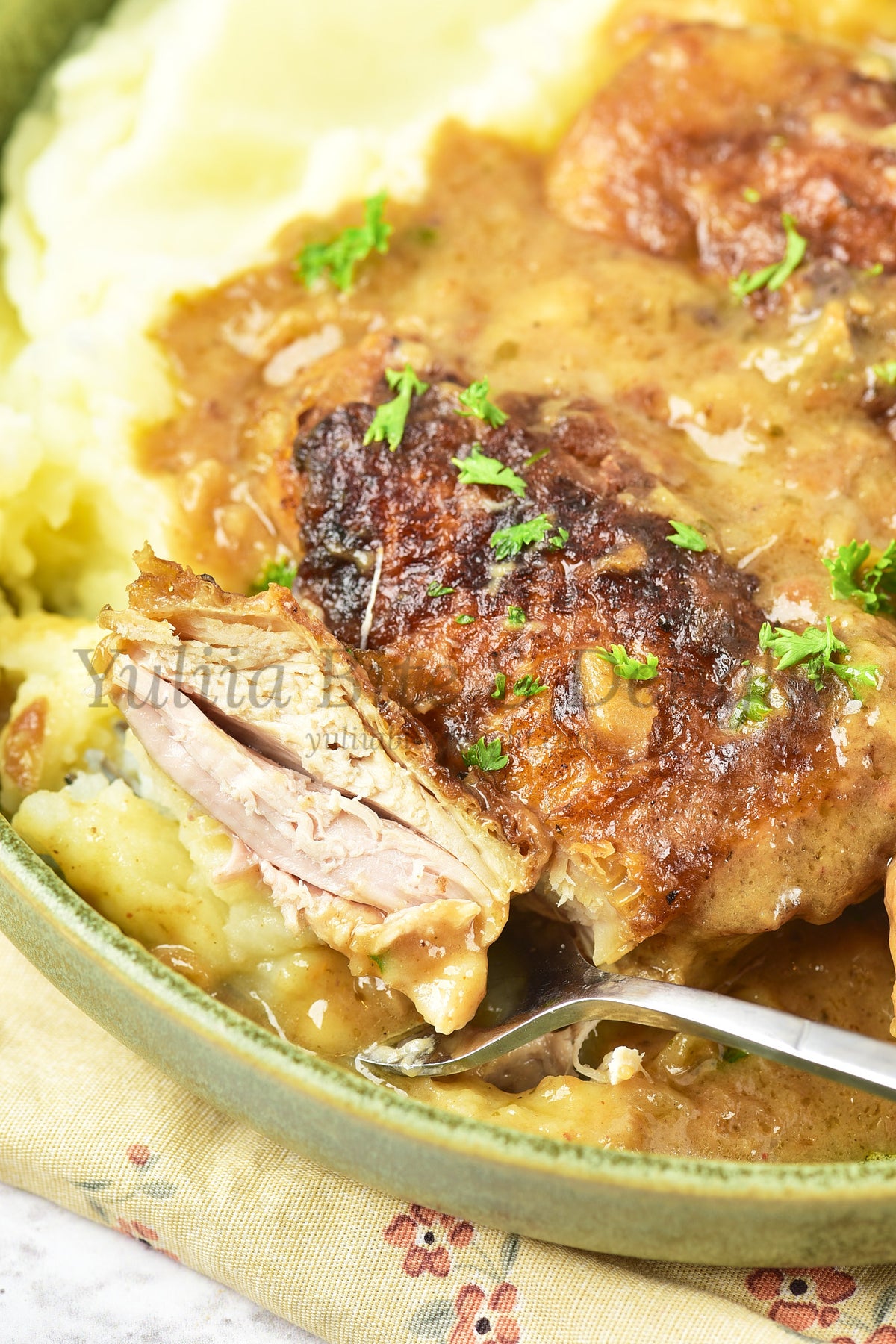 Smothered Chicken - Set 5 of 5