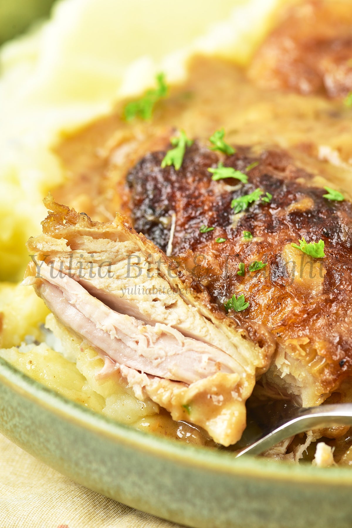 Smothered Chicken - Set 5 of 5