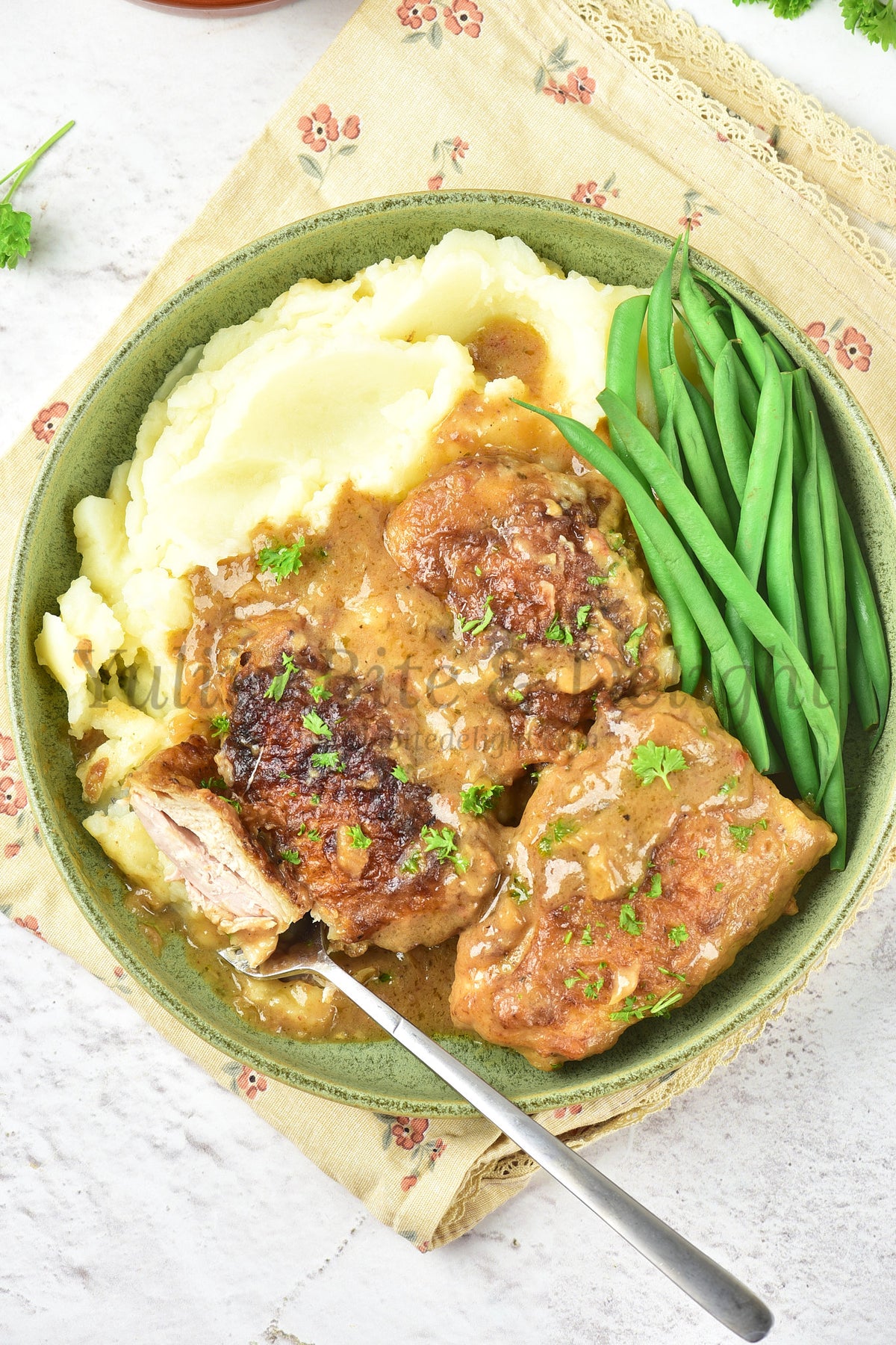 Smothered Chicken - Set 5 of 5