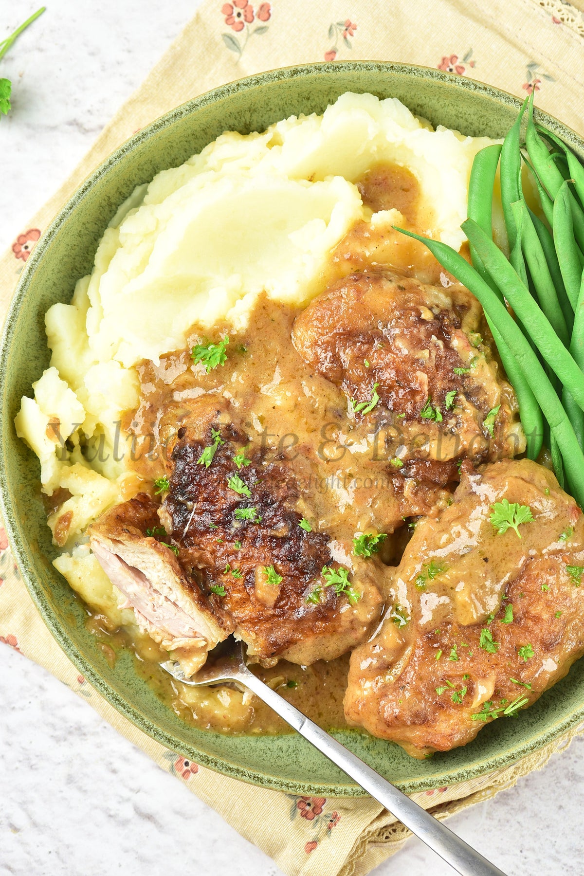 Smothered Chicken - Set 5 of 5