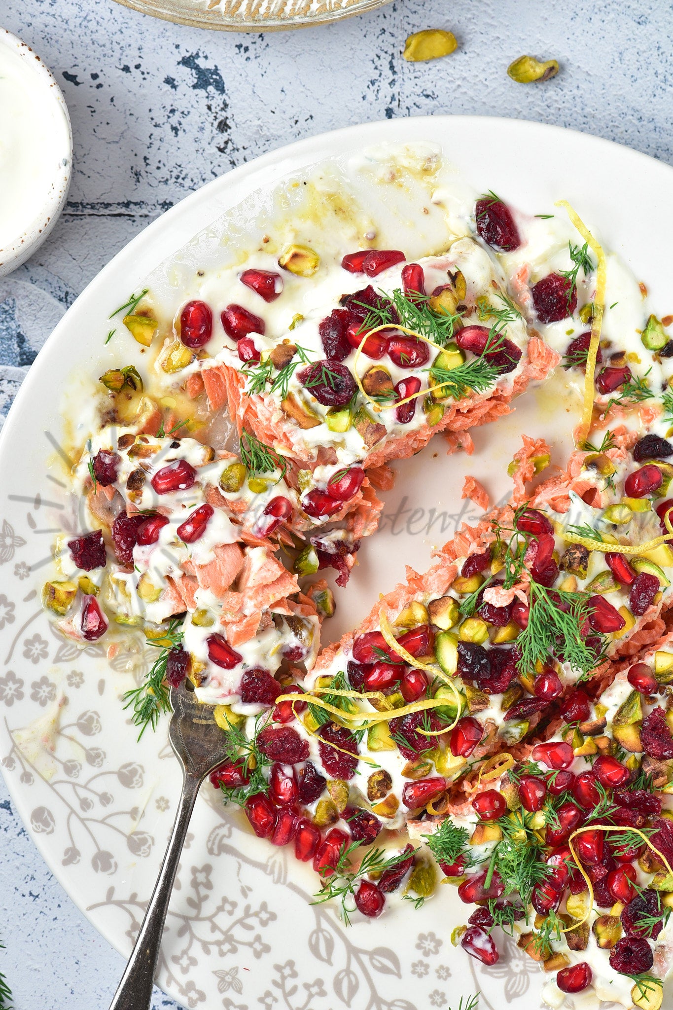 Christmas Jewelled Salmon
