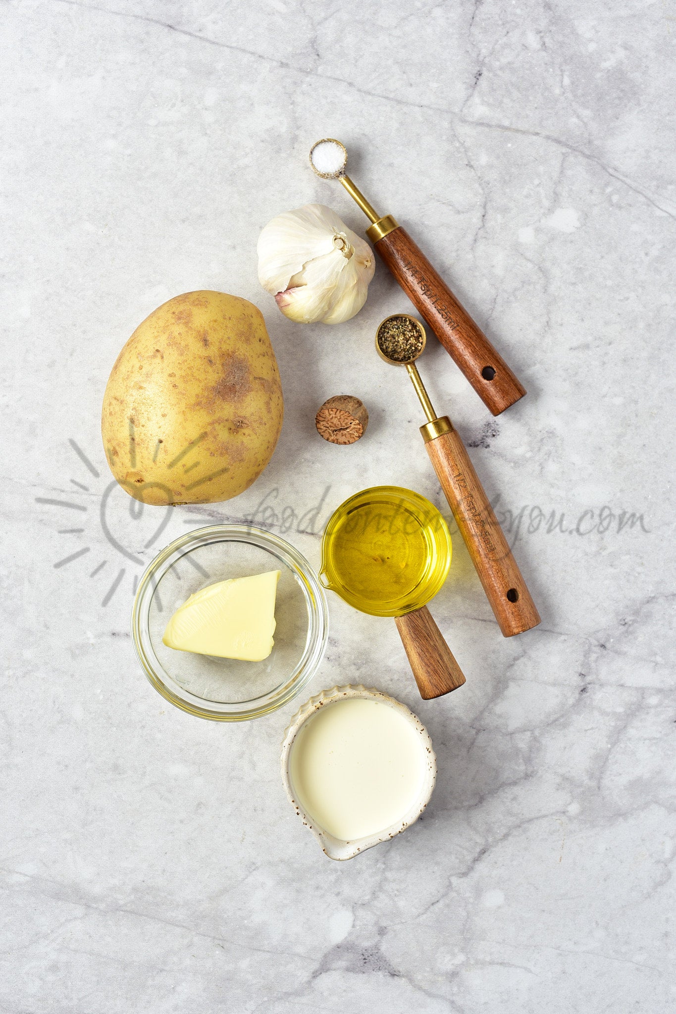 Garlic Mashed Potatoes - Set 2 of 5