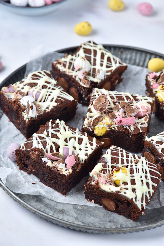 Mini Eggs brownies - Set 4 of 5