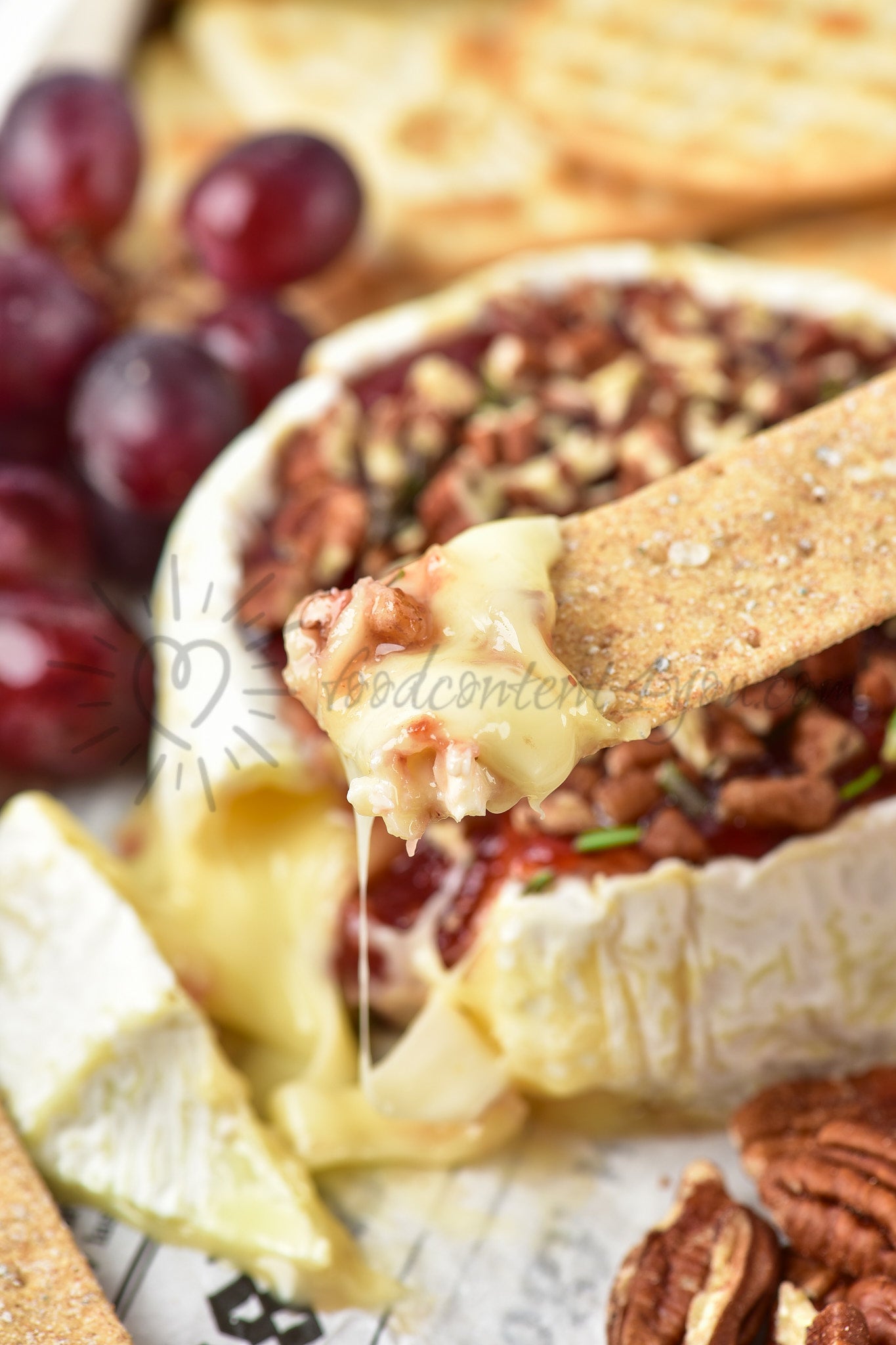 Baked brie with jam - Set 5 of 5