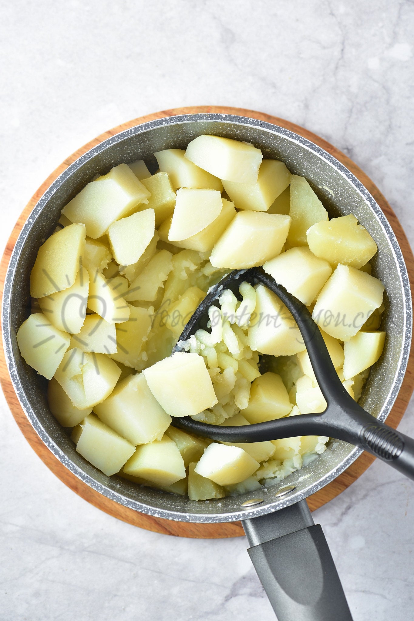 Garlic Mashed Potatoes - Set 1 of 5