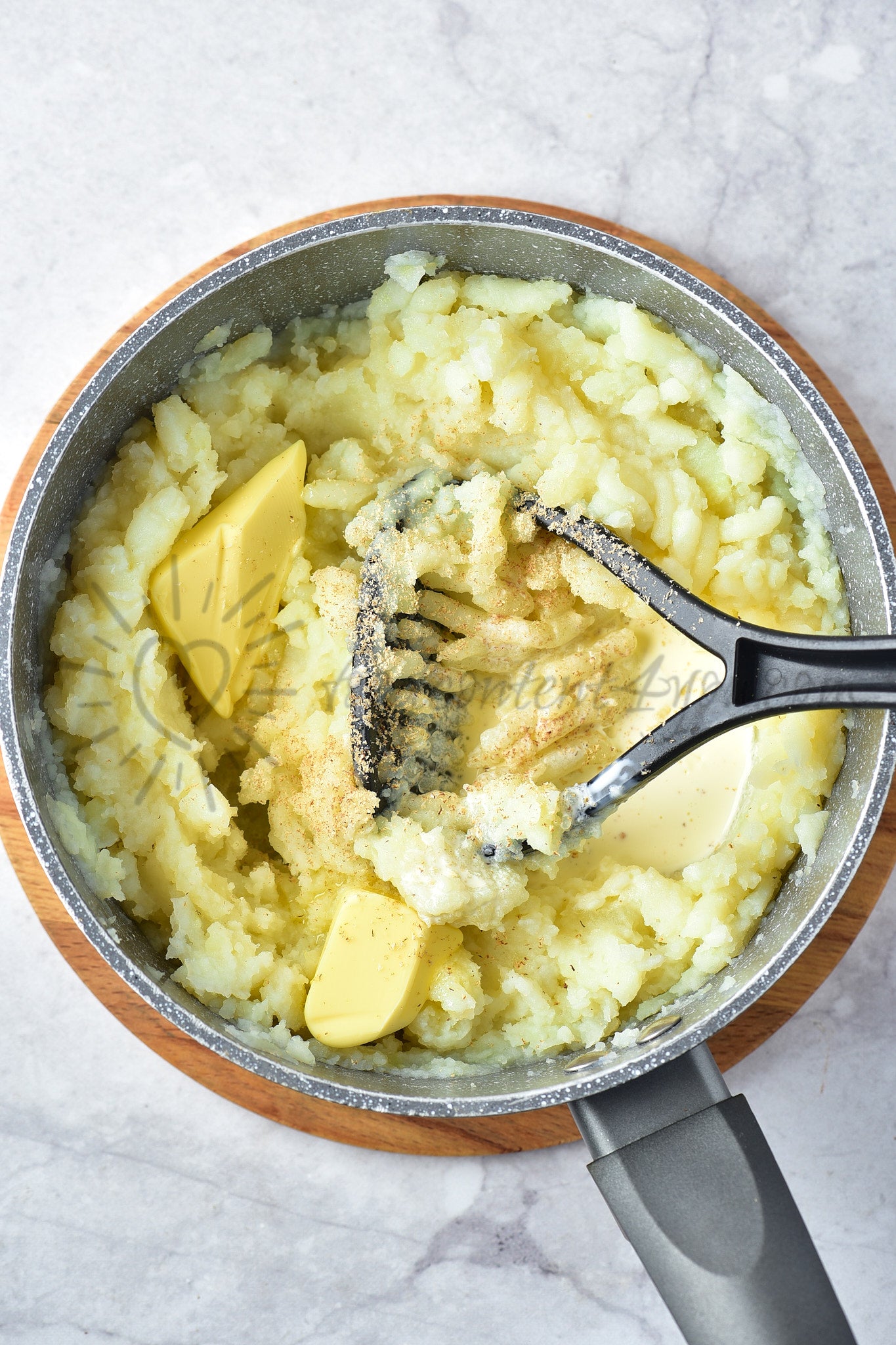 Garlic Mashed Potatoes - Set 3 of 5