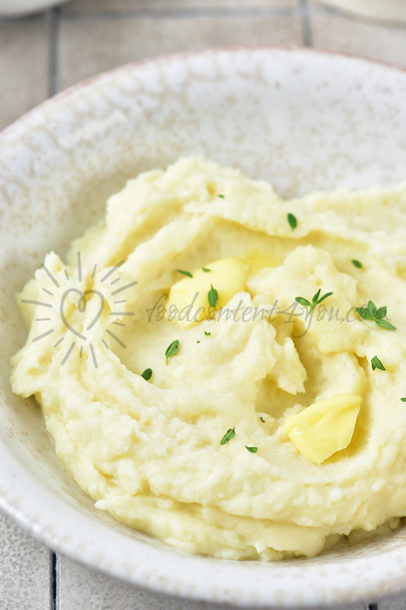 Garlic Mashed Potatoes - Set 1 of 5