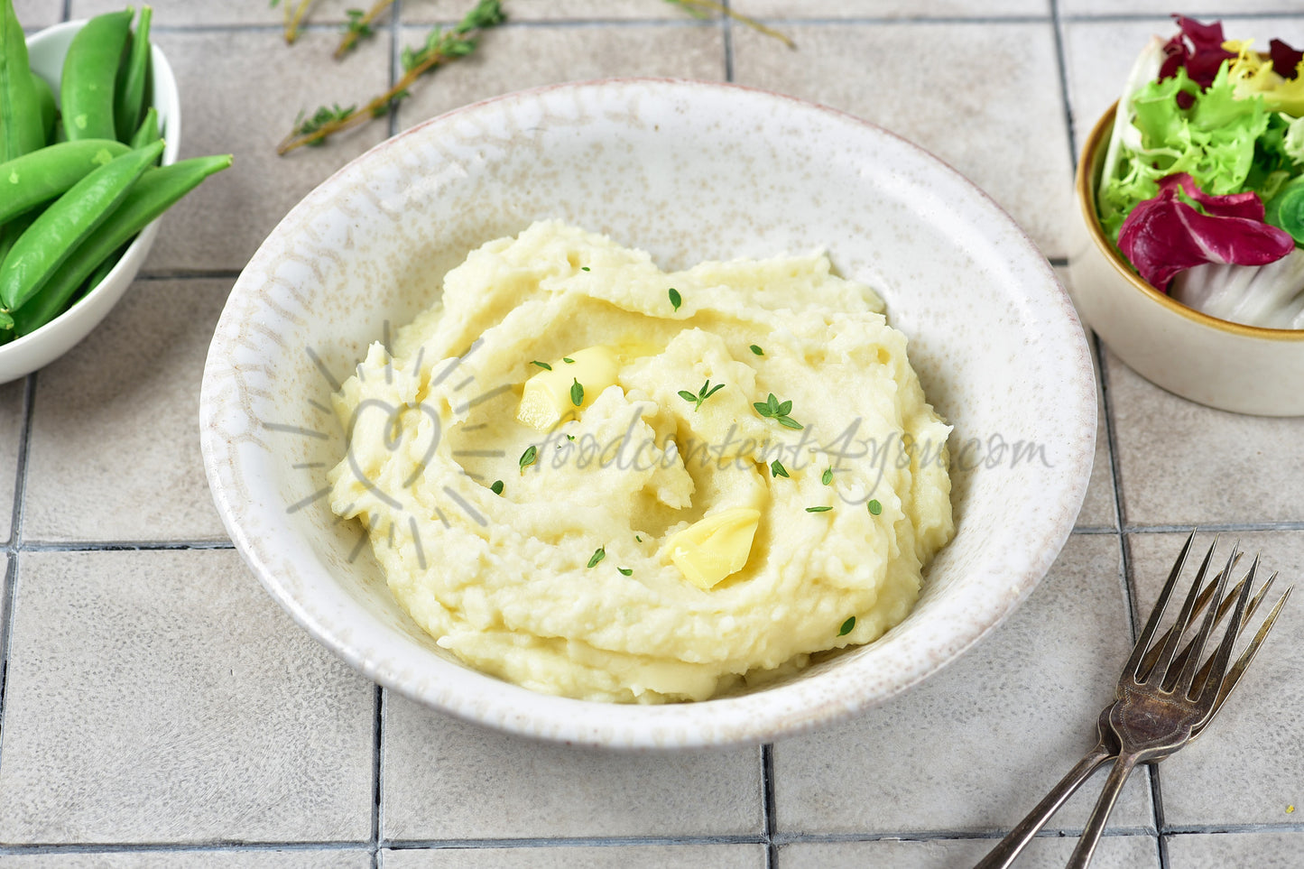 Garlic Mashed Potatoes - Set 1 of 5