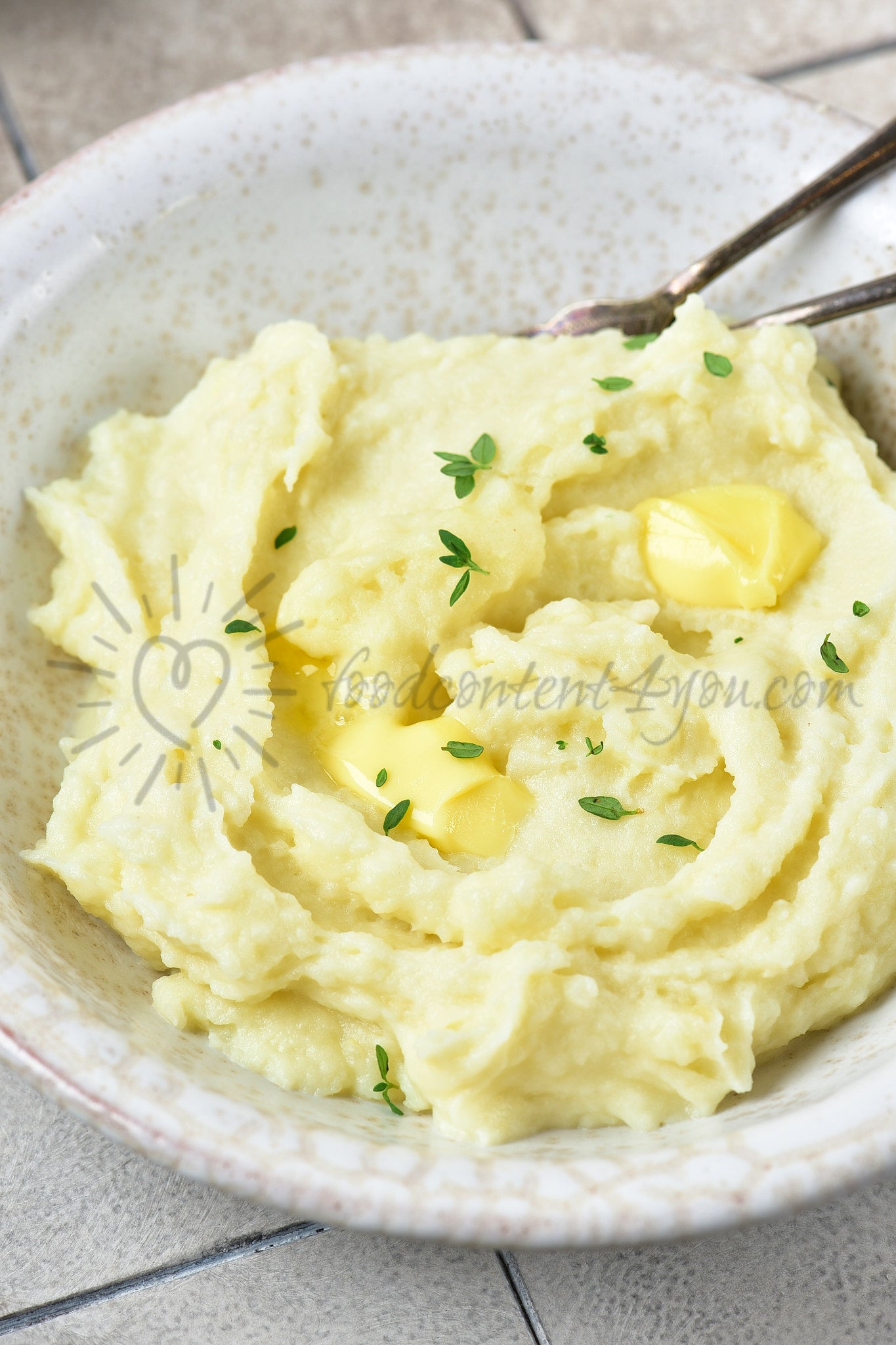 Garlic Mashed Potatoes - Set 1 of 5