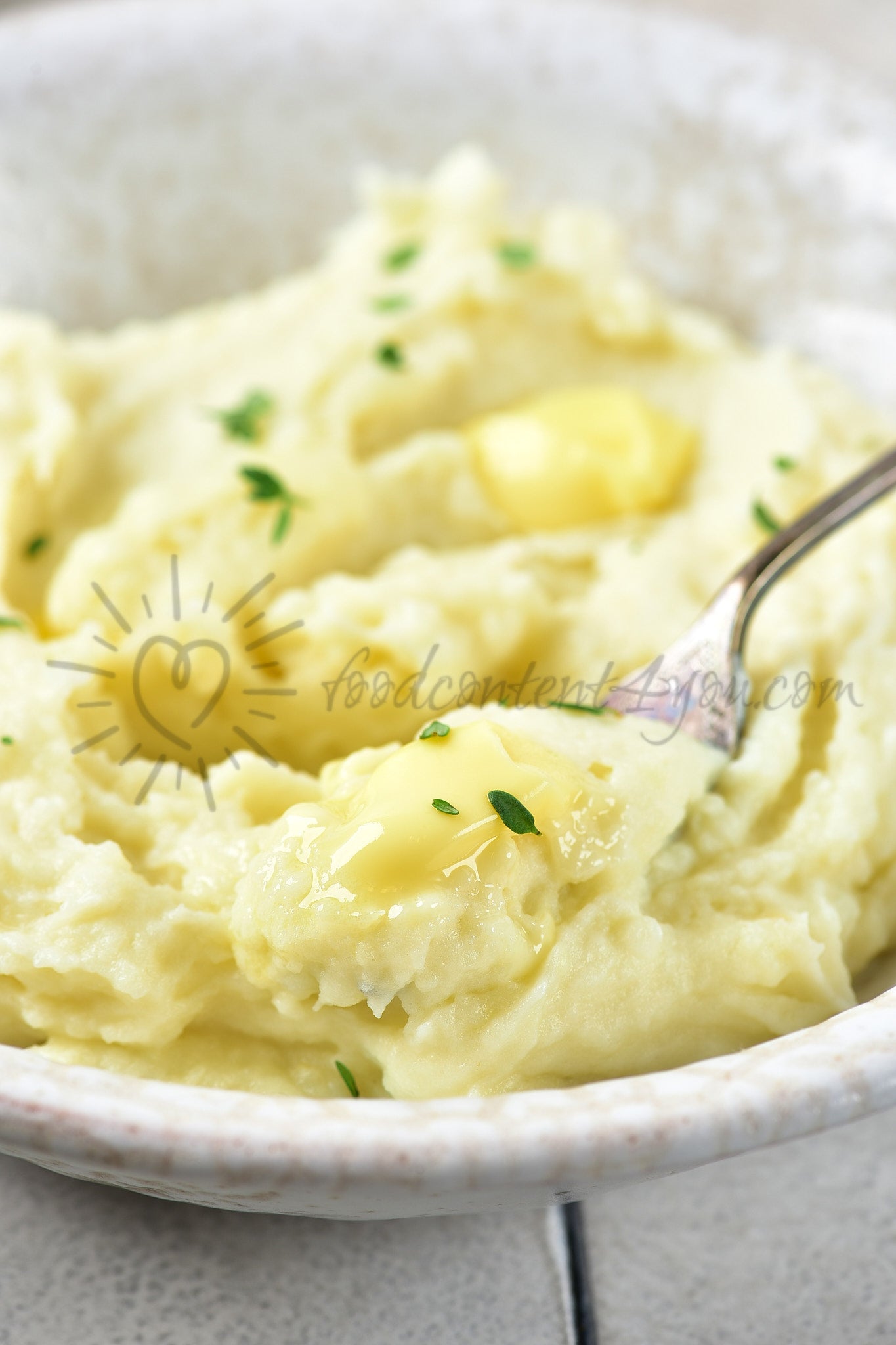 Garlic Mashed Potatoes - Set 1 of 5