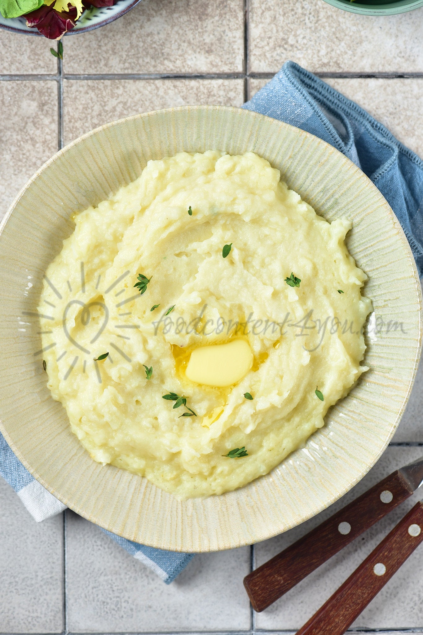 Garlic Mashed Potatoes - Set 2 of 5
