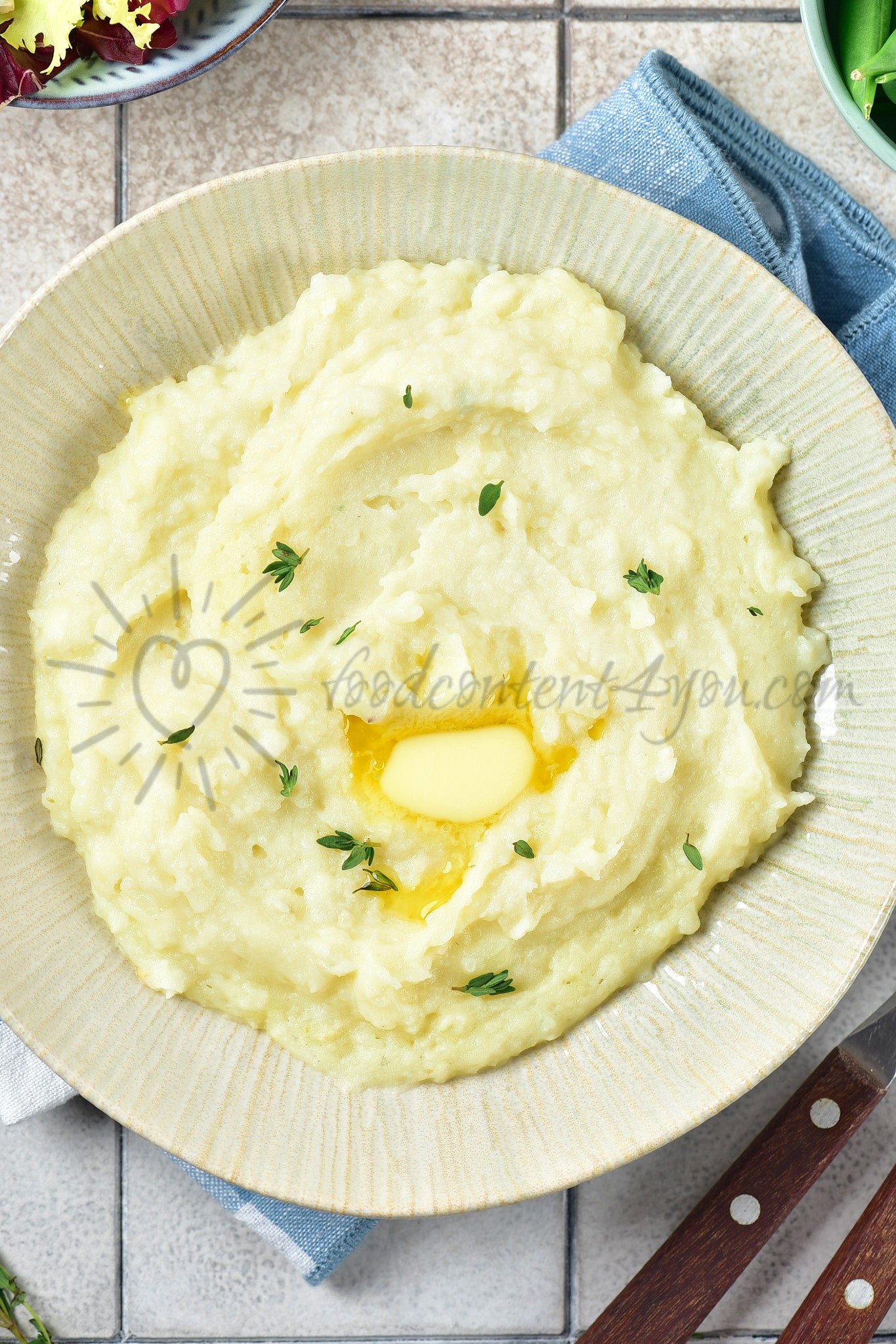 Garlic Mashed Potatoes - Set 2 of 5