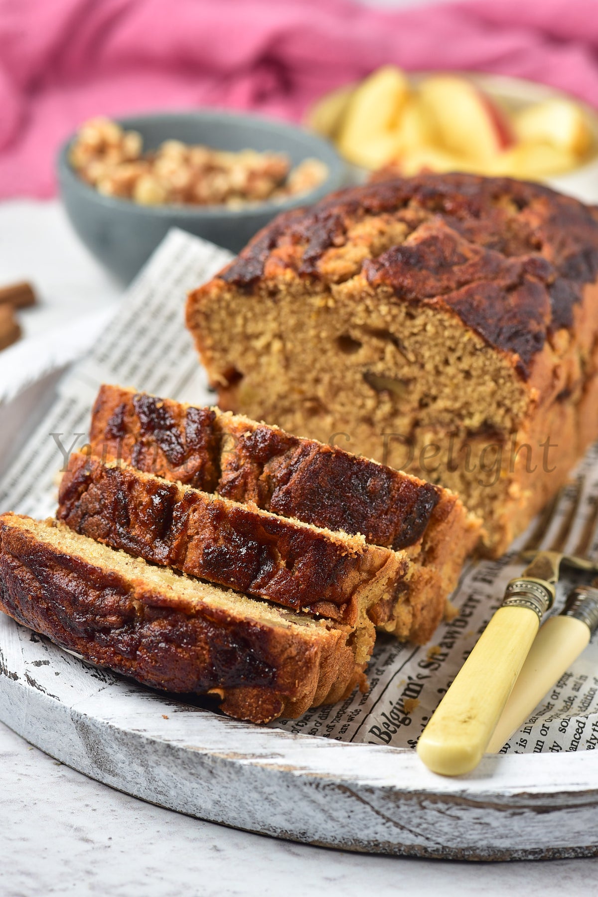 Apple Butter Loaf Cake - Set 3 of 5