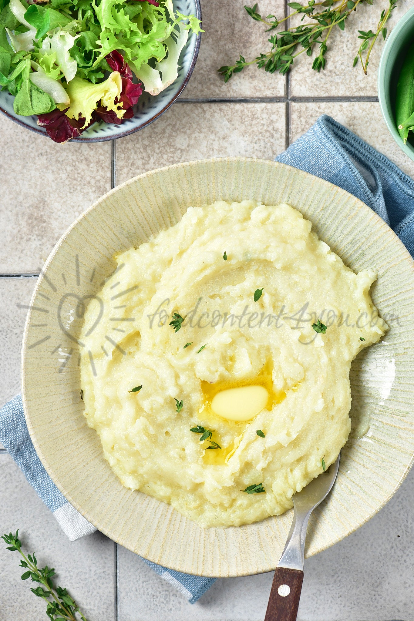 Garlic Mashed Potatoes - Set 2 of 5