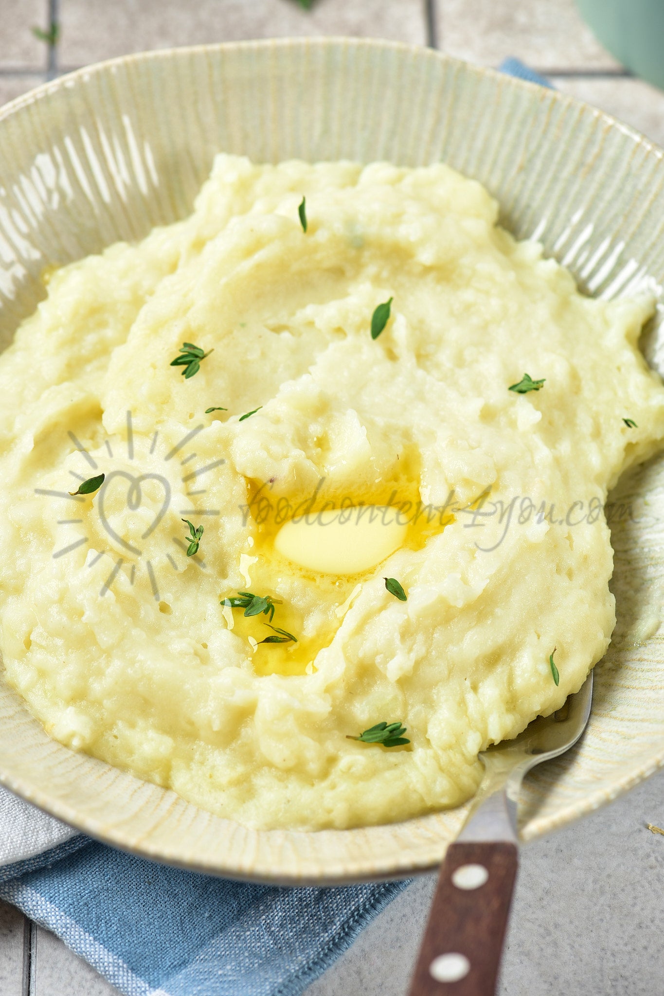 Garlic Mashed Potatoes - Set 2 of 5