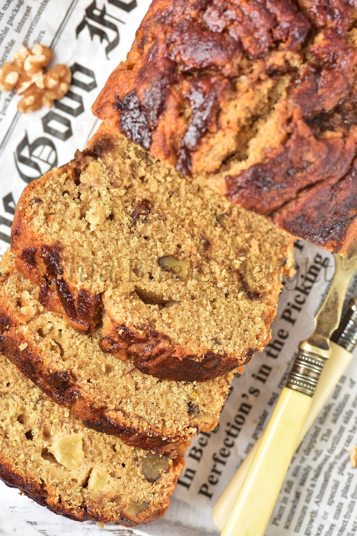 Apple Butter Loaf Cake - Set 3 of 5