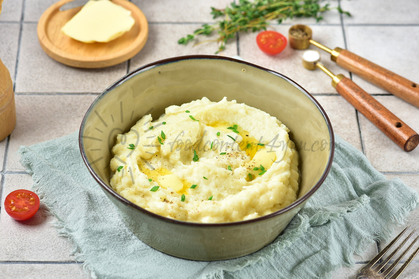 Garlic Mashed Potatoes - Set 3 of 5