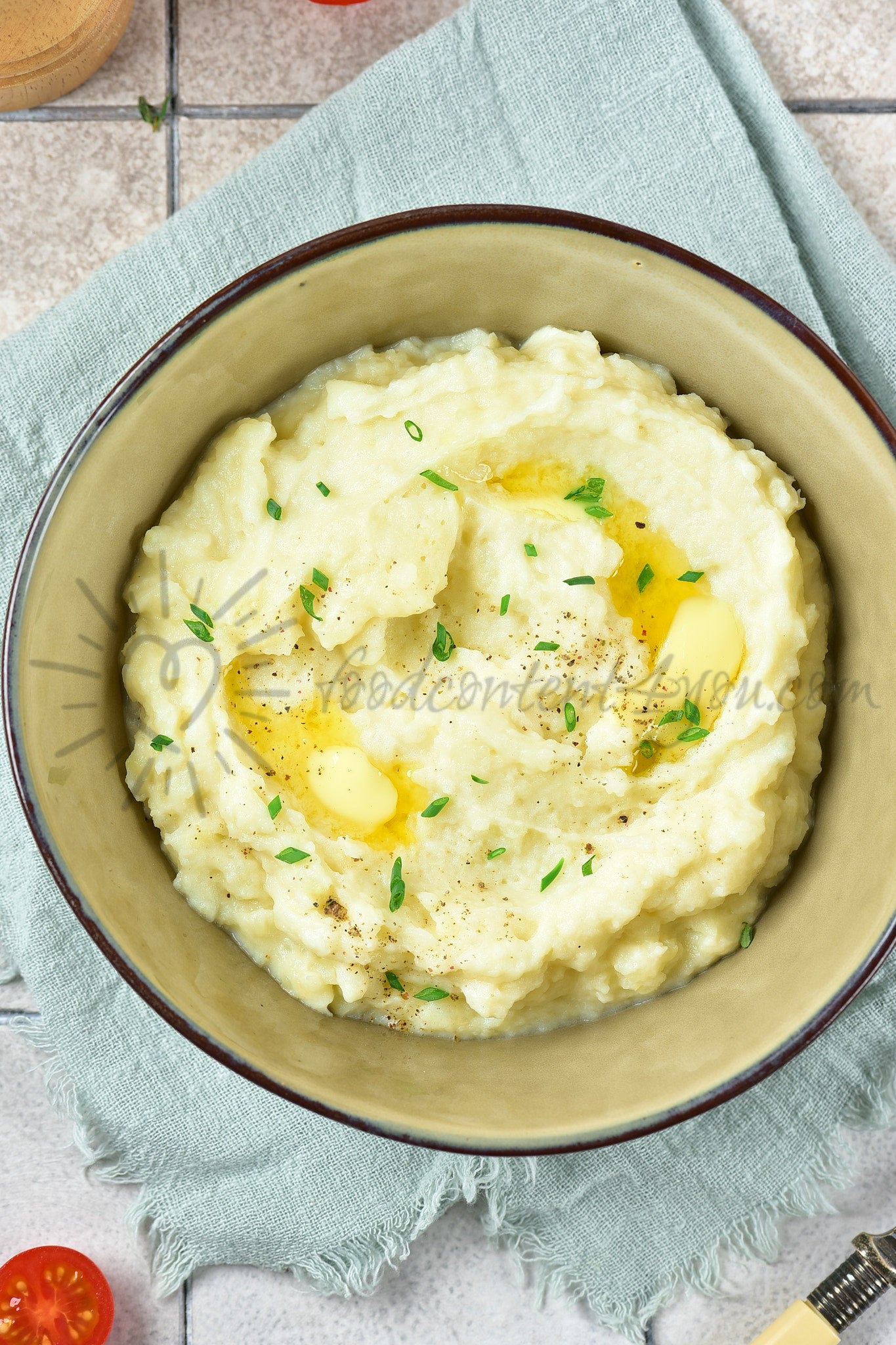 Garlic Mashed Potatoes - Set 3 of 5