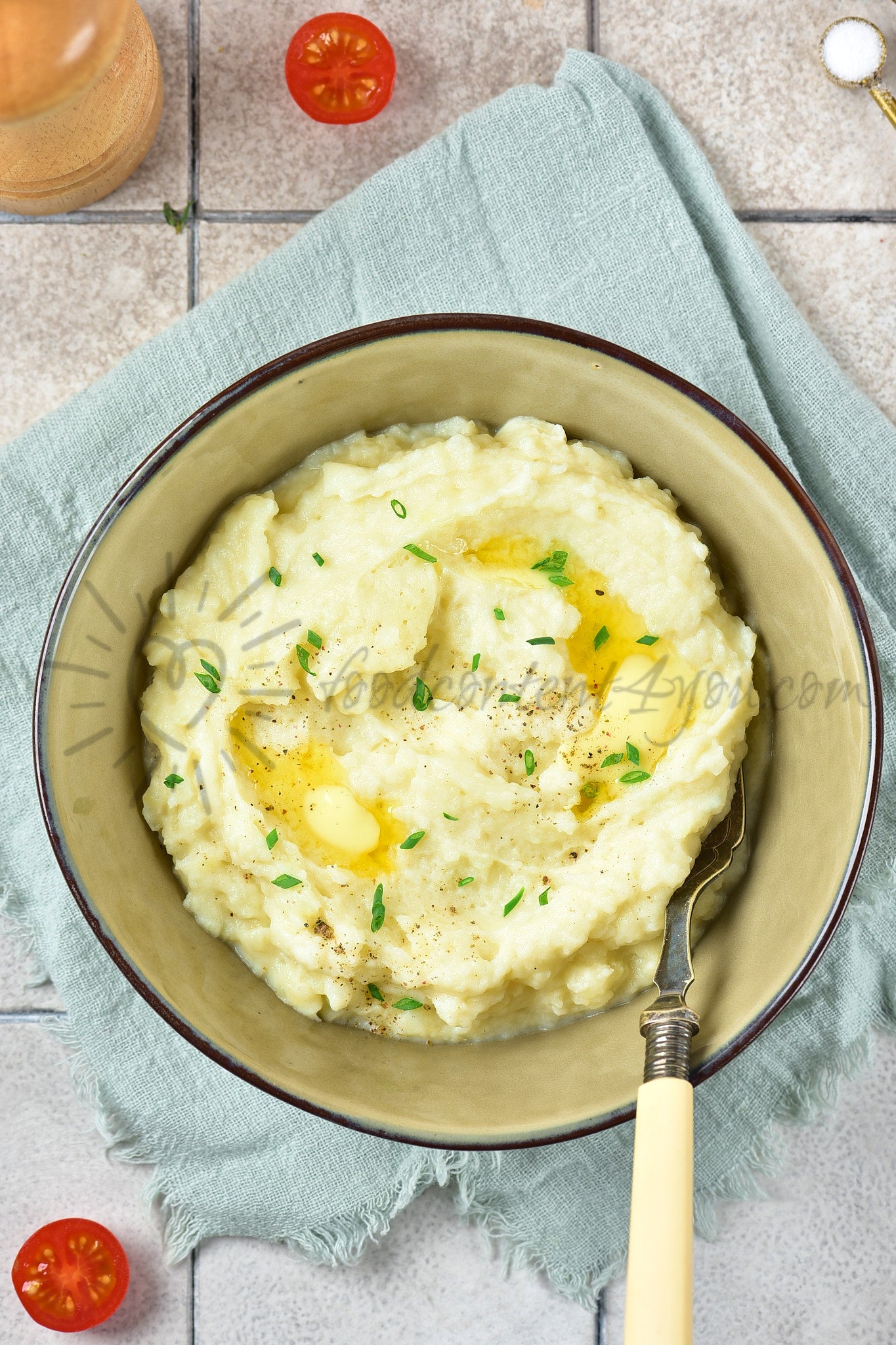 Garlic Mashed Potatoes - Set 3 of 5