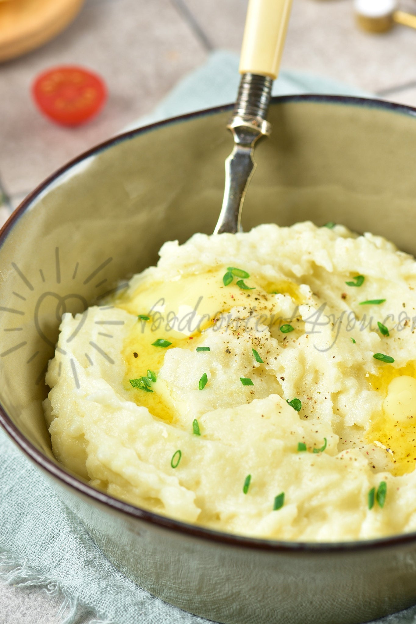 Garlic Mashed Potatoes - Set 3 of 5