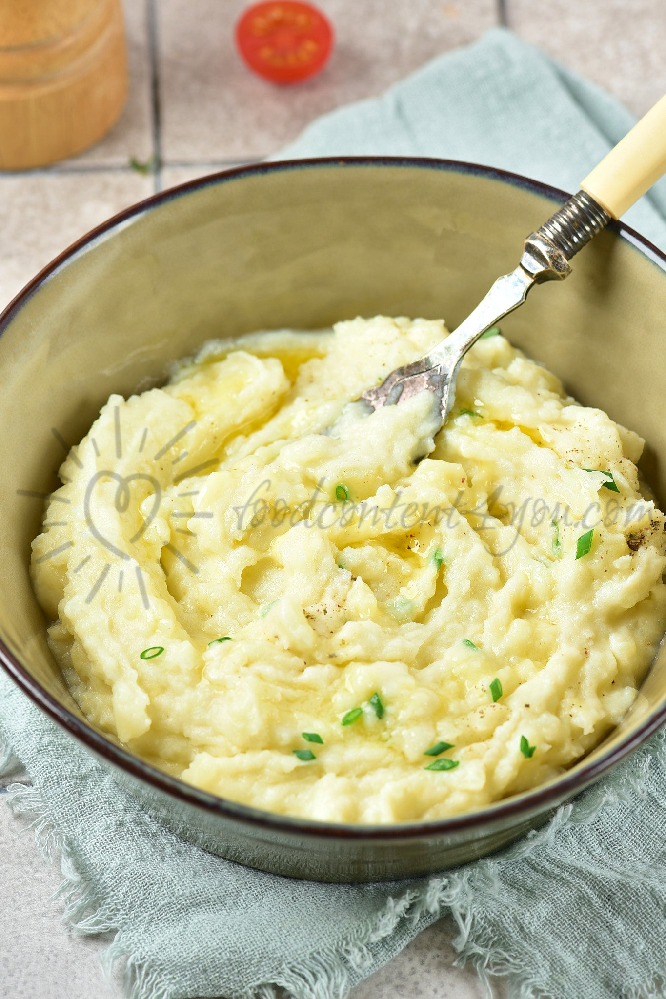 Garlic Mashed Potatoes - Set 3 of 5