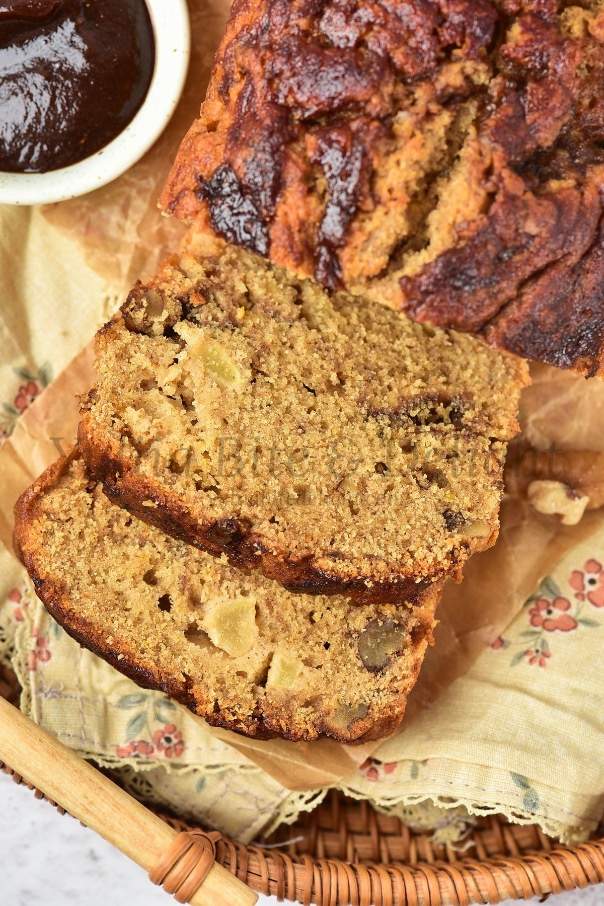 Apple Butter Loaf Cake - Set 5 of 5