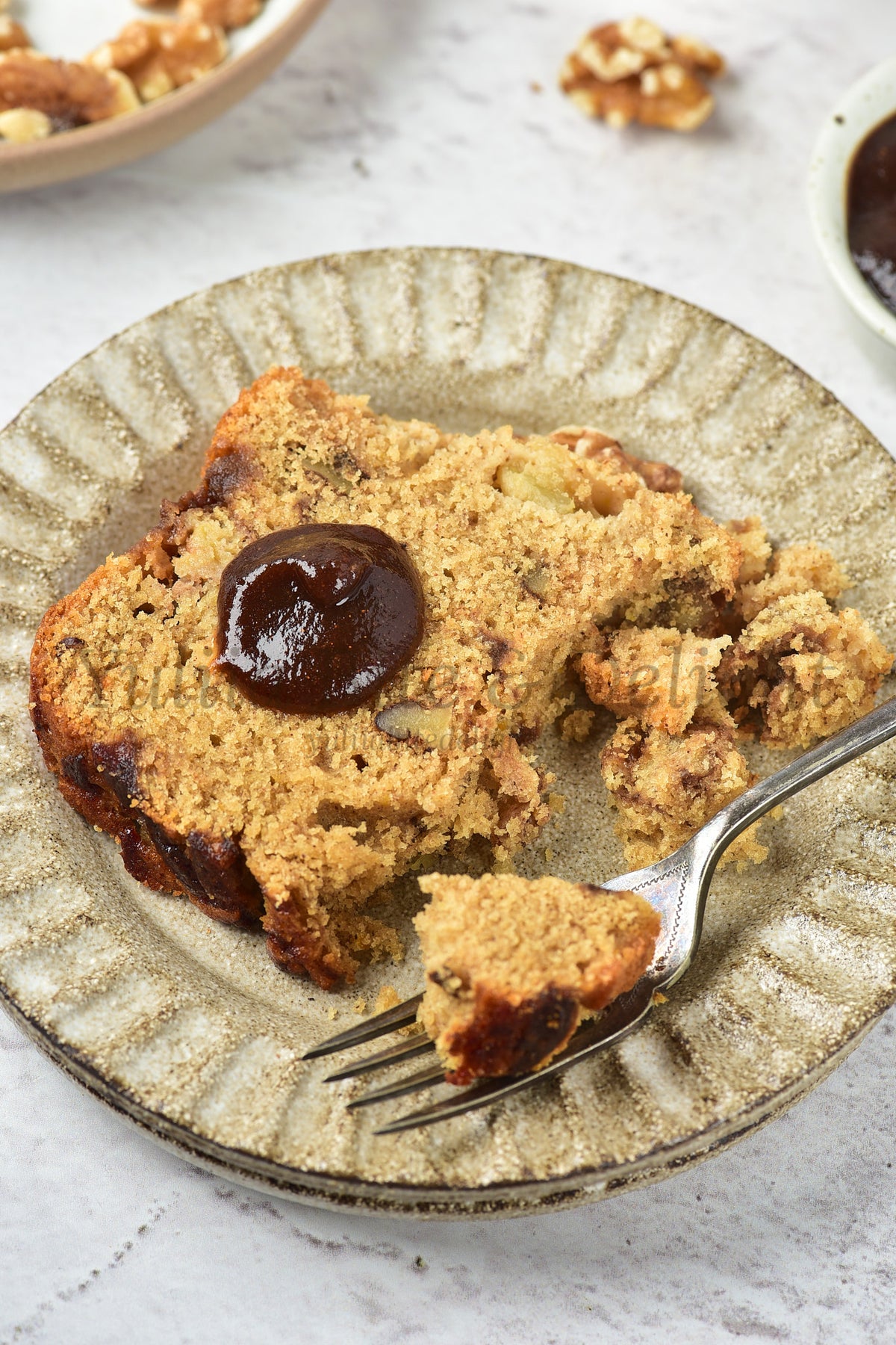 Apple Butter Loaf Cake - Set 5 of 5