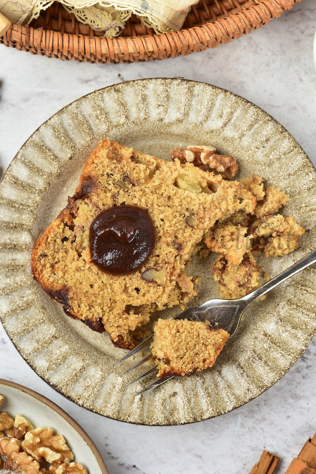 Apple Butter Loaf Cake - Set 5 of 5