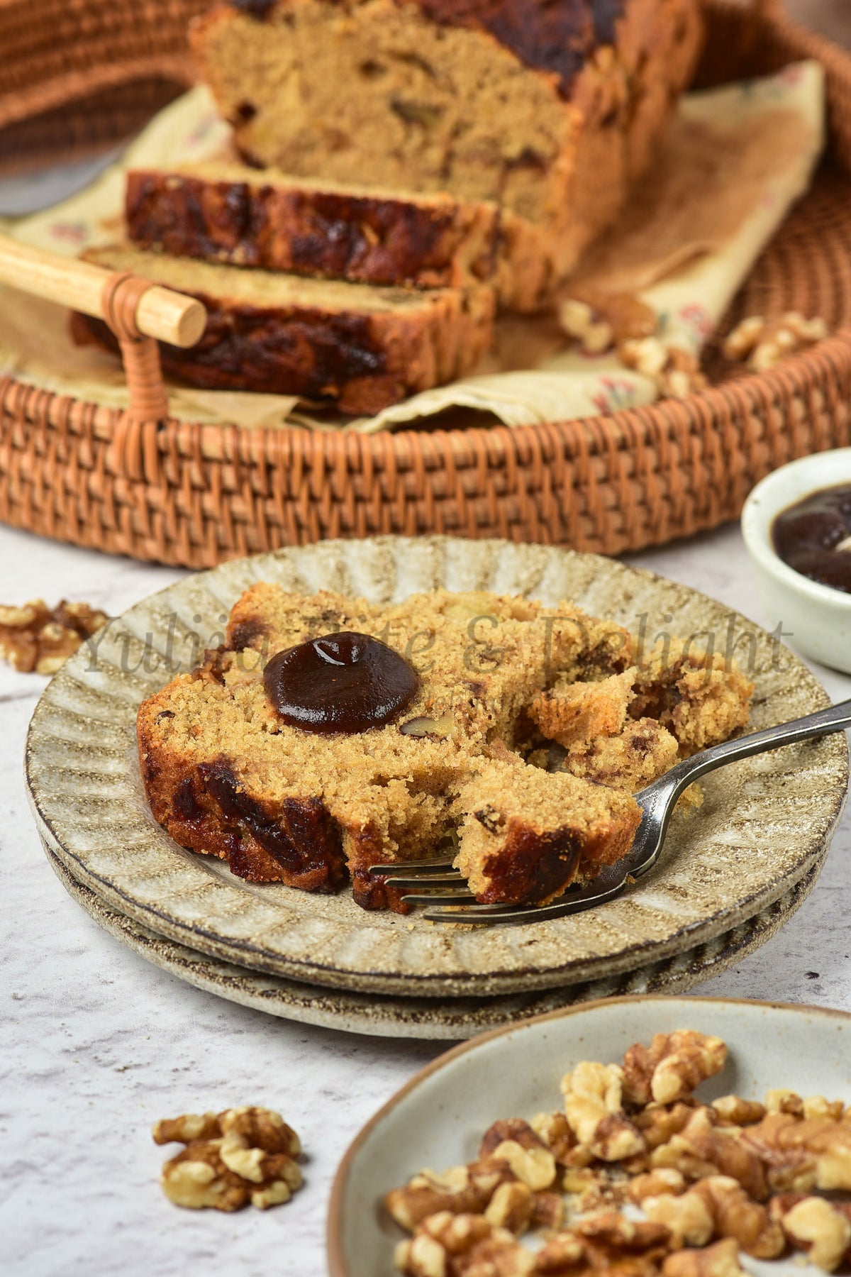 Apple Butter Loaf Cake - Set 5 of 5