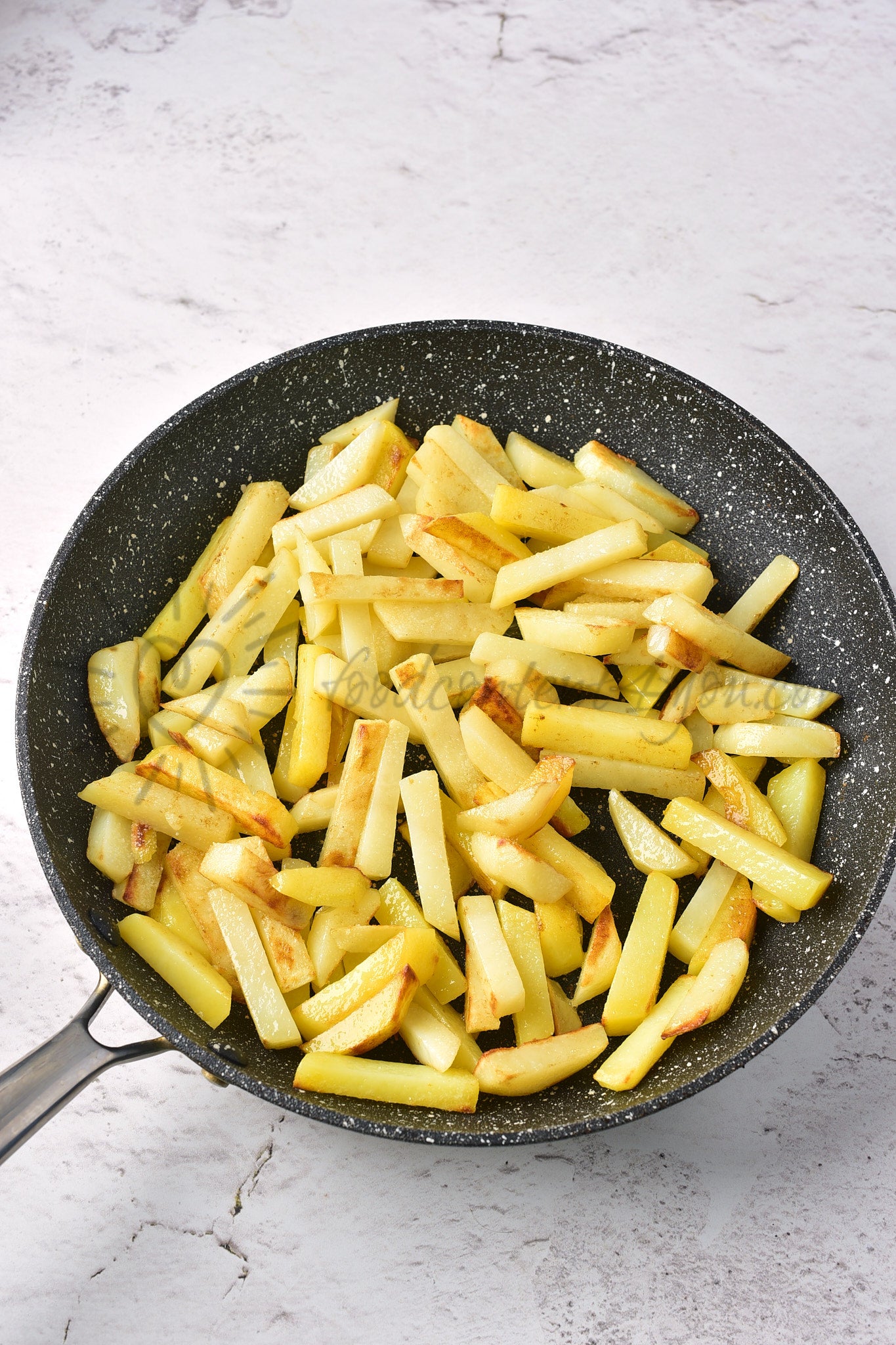 Pan-Fried Potatoes with Mushrooms - Set 5 of 5