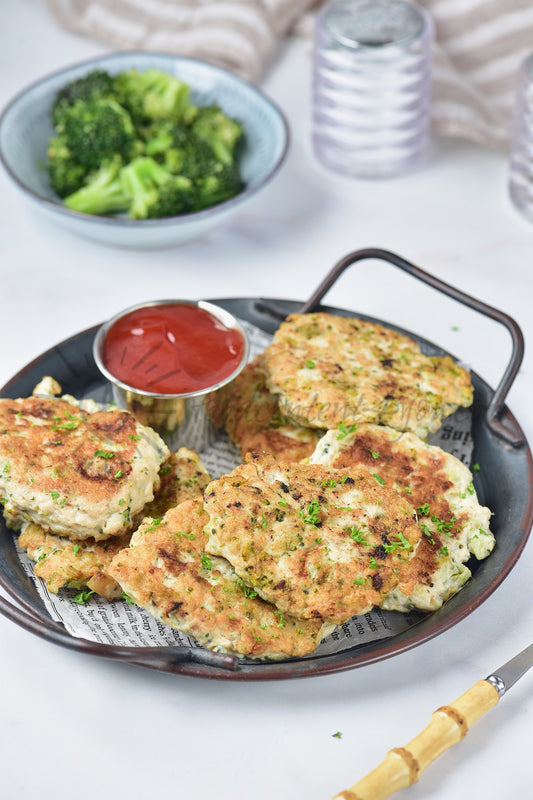Chicken Broccoli Patties - Set 4 of 5