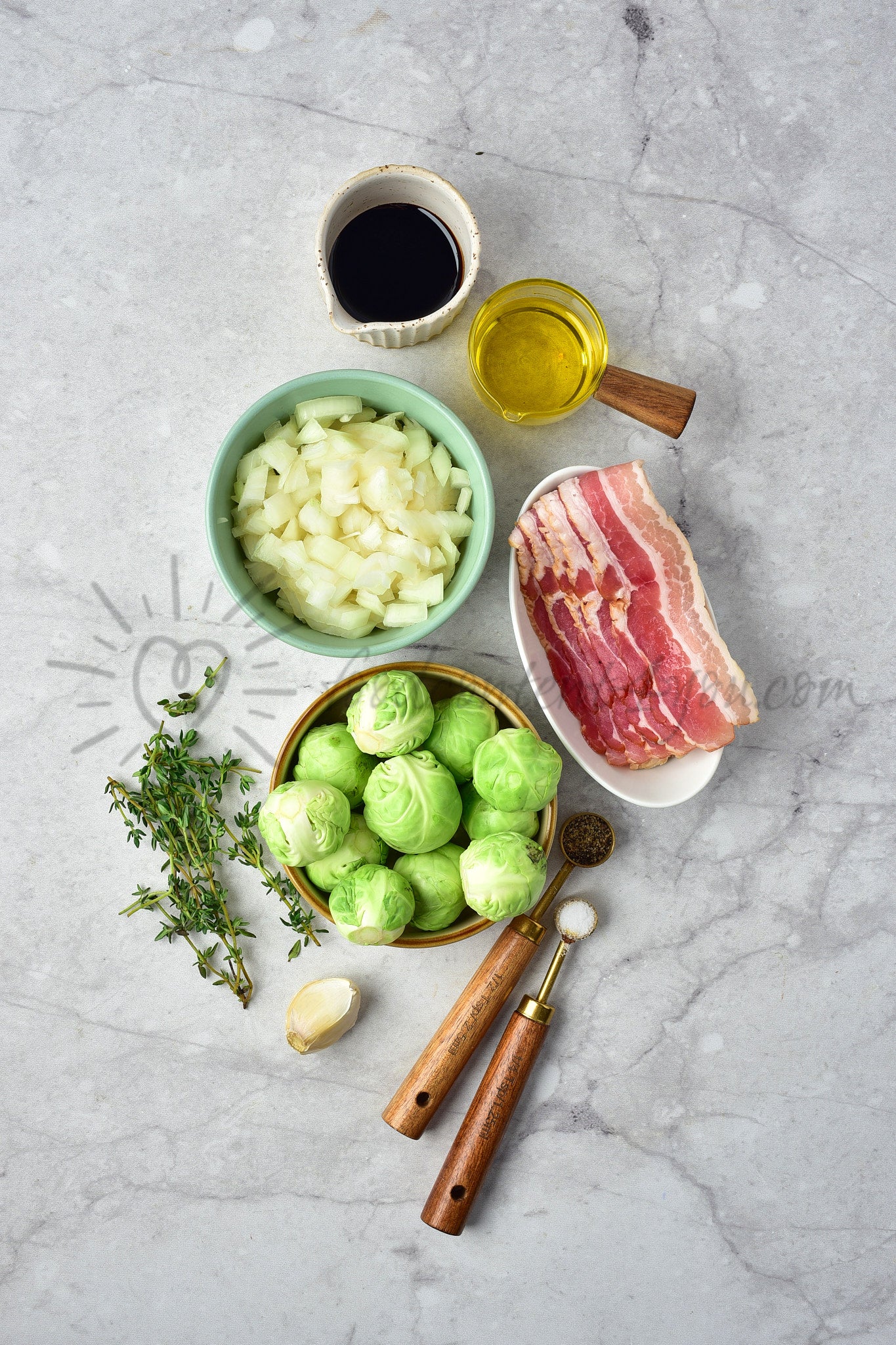 Balsamic Bacon Brussels Sprouts
