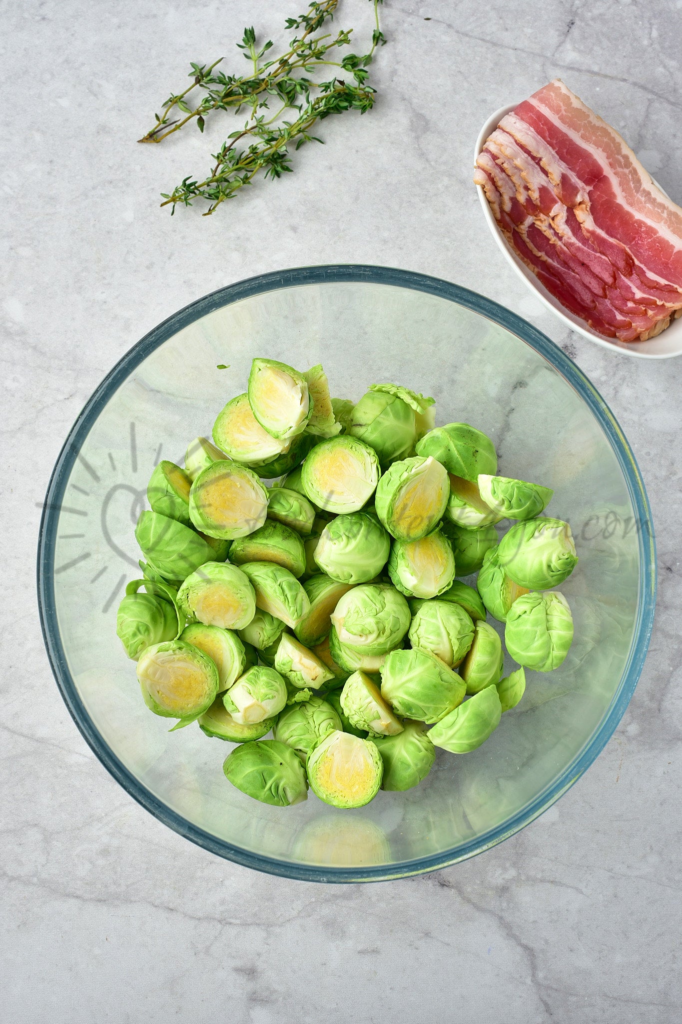 Balsamic Bacon Brussels Sprouts