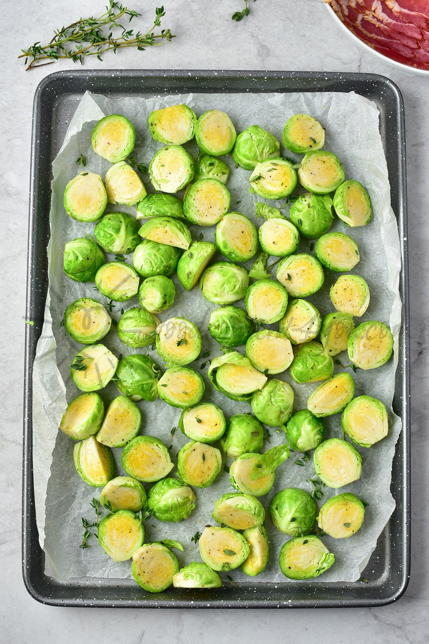 Balsamic Bacon Brussels Sprouts