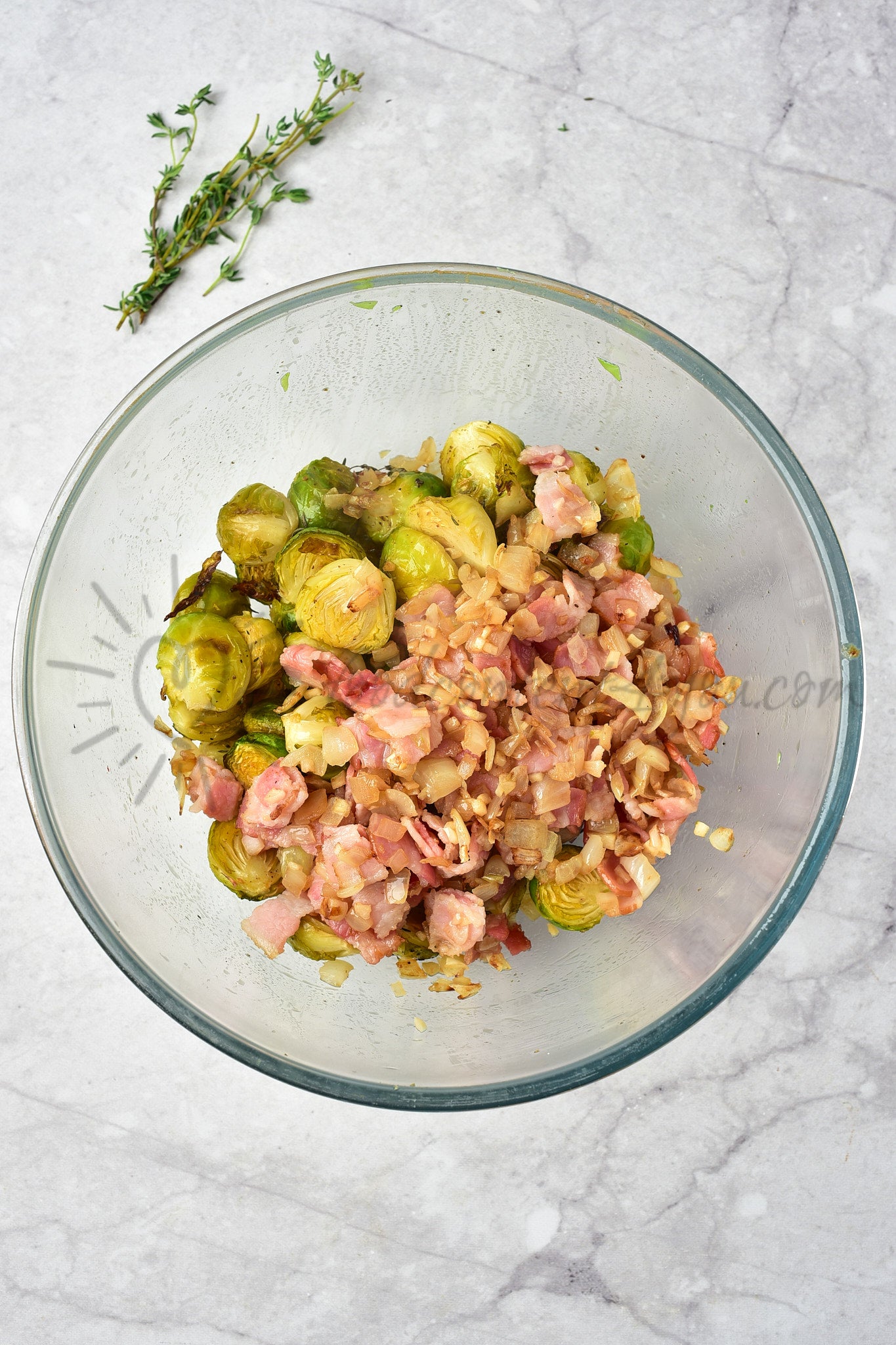 Balsamic Bacon Brussels Sprouts